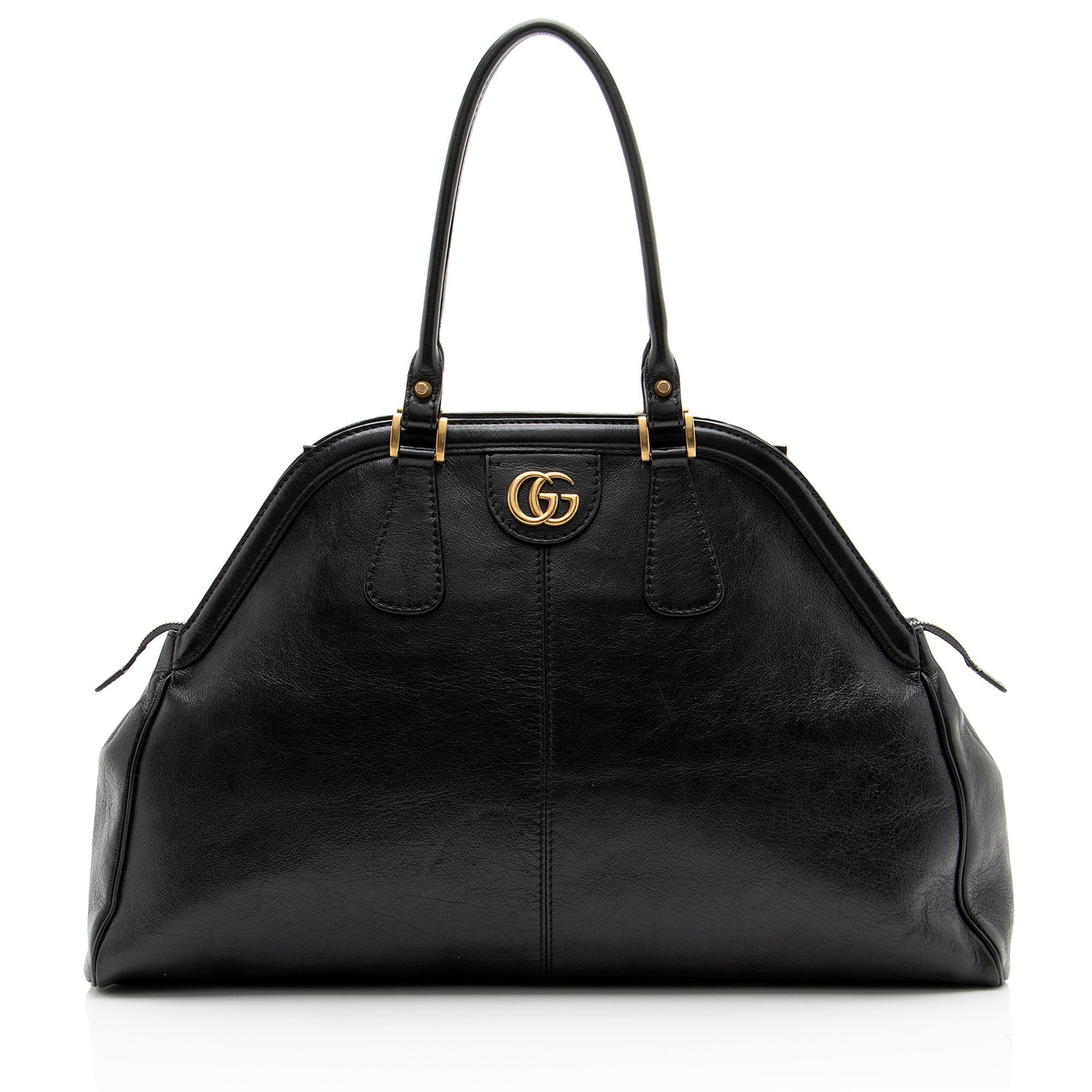 Leather satchel
