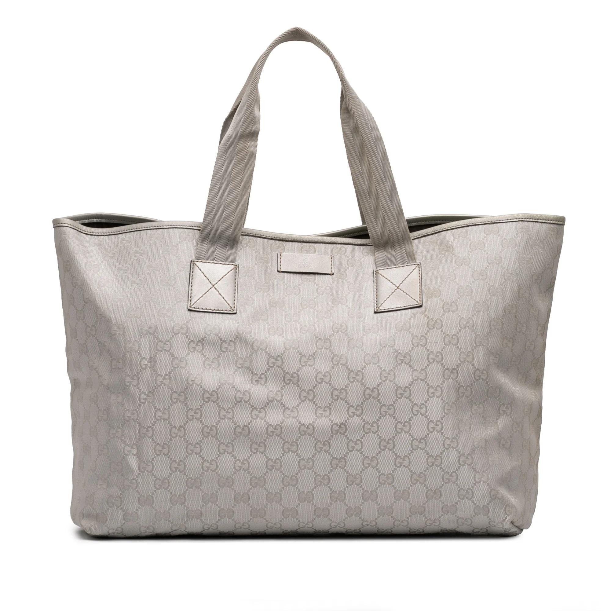 Leather tote