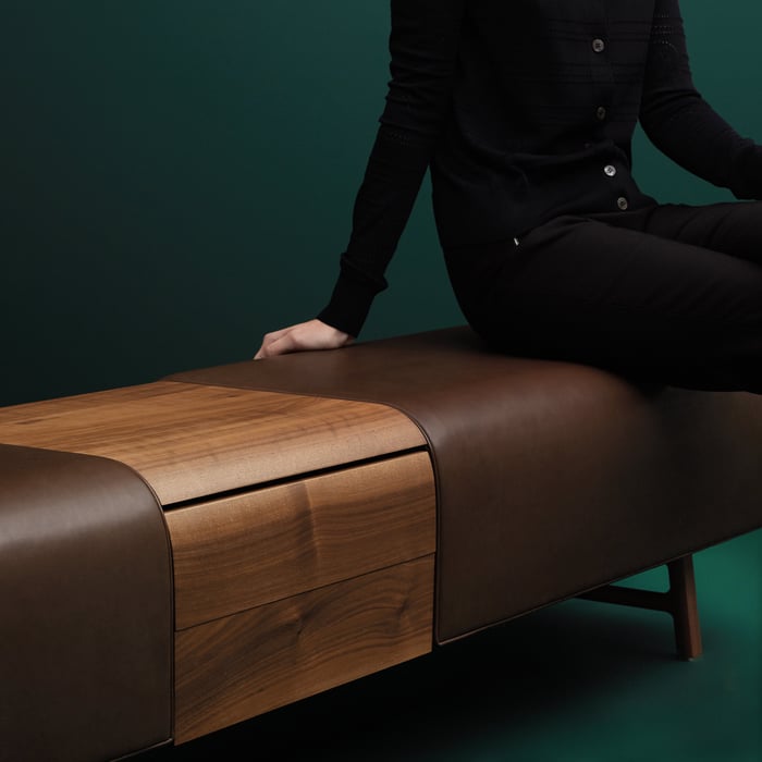 Chocolat Les Necessaires d'Hermès Long Bench