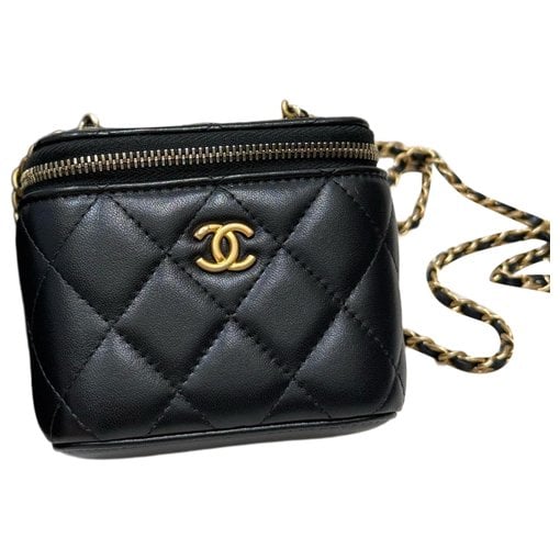 Trendy CC Vanity leather handbag