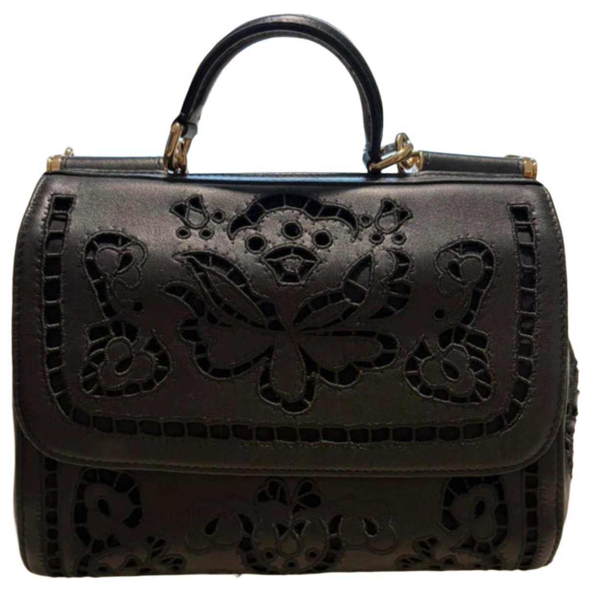 Dolce & Gabbana Sicily leather handbag