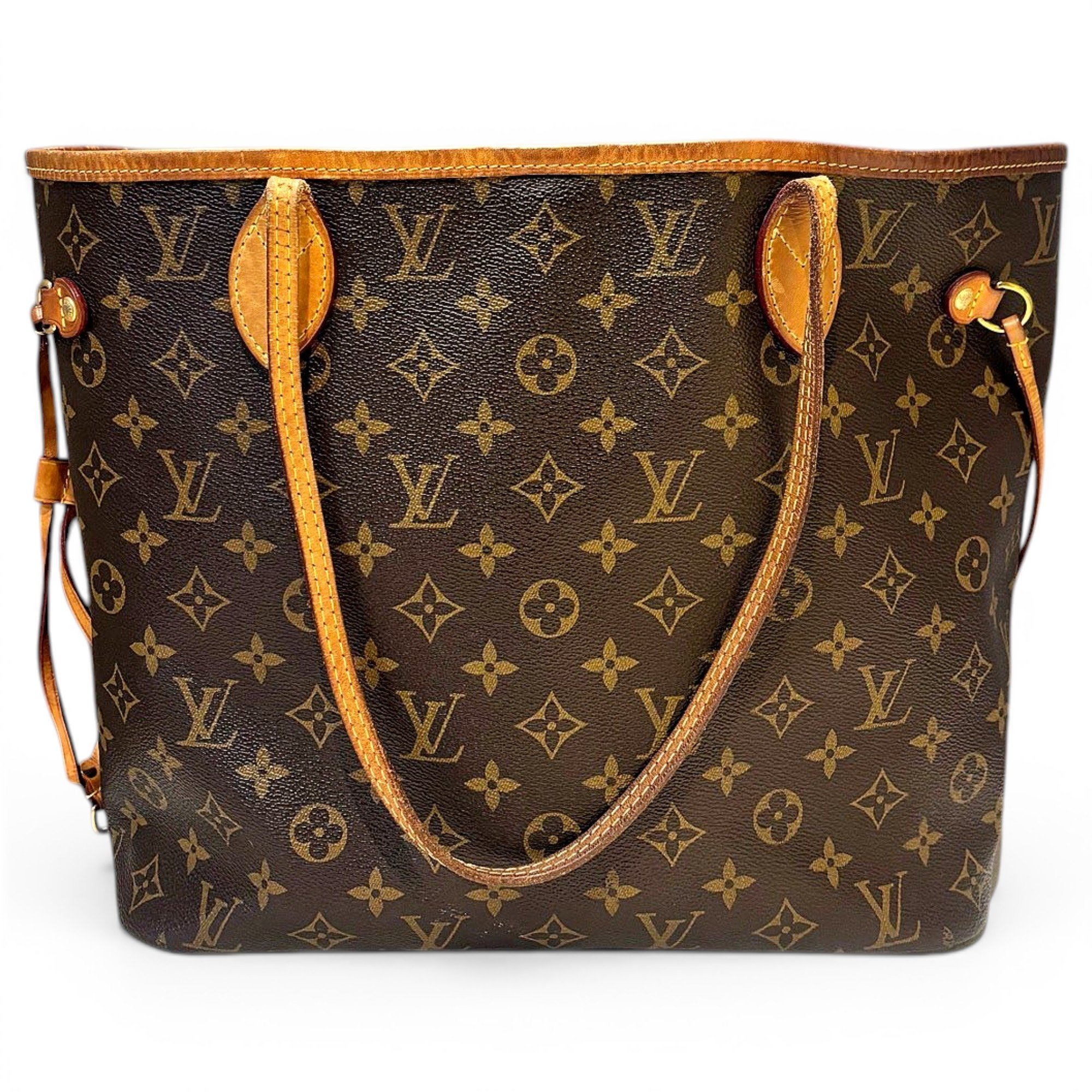 Neverfull leather handbag