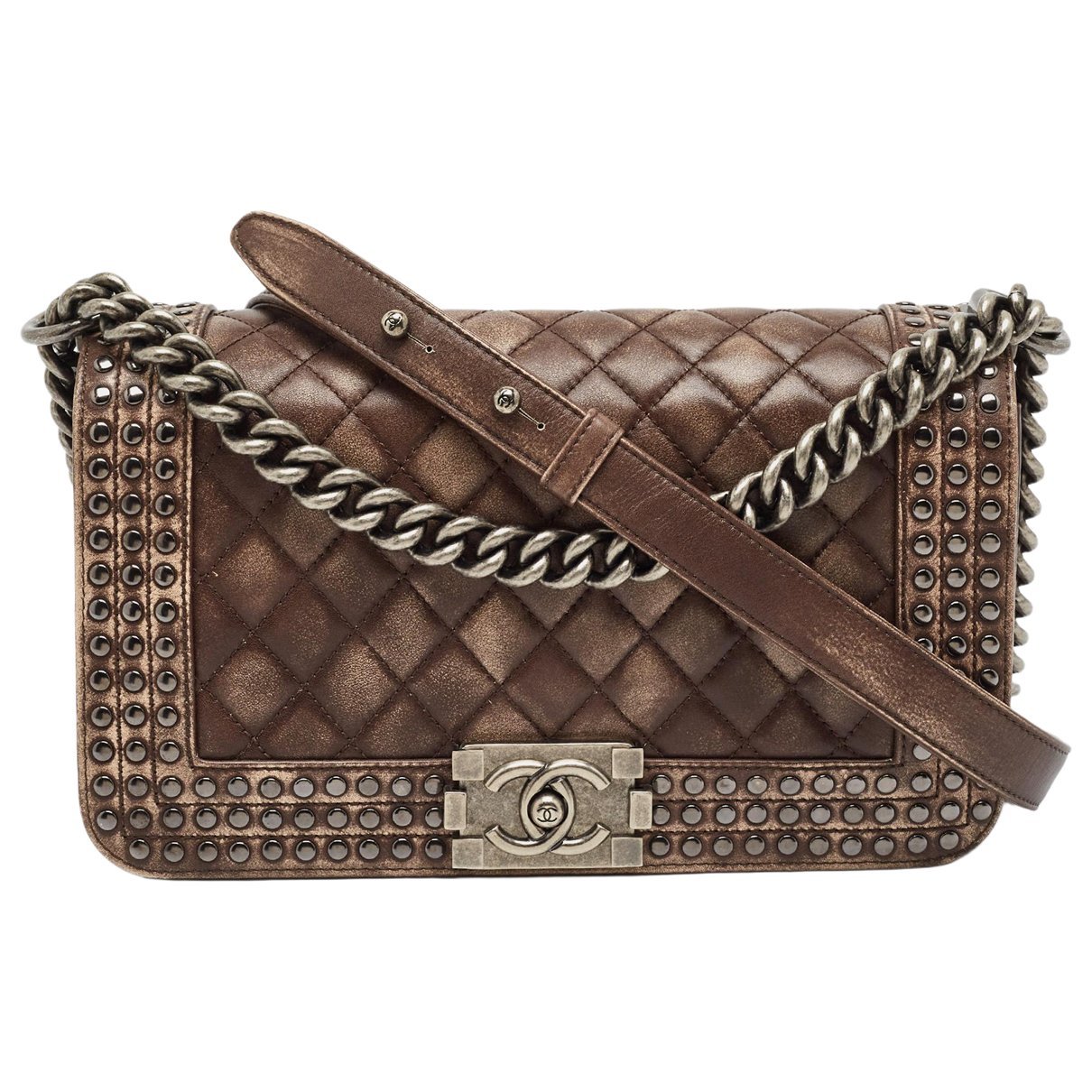 Boy leather handbag