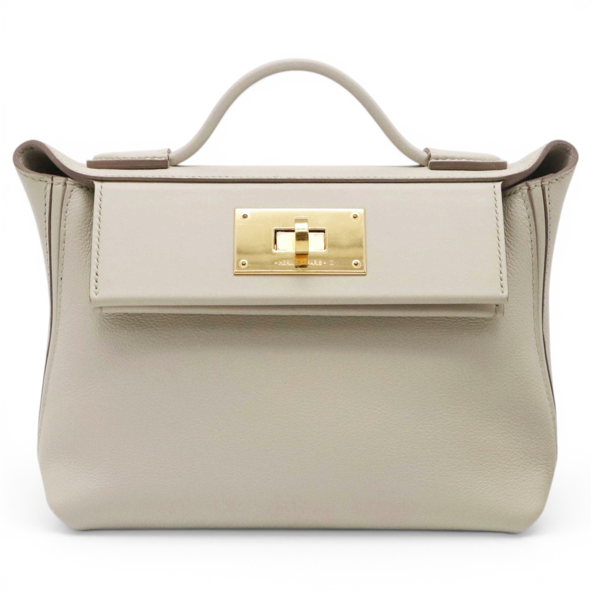 24/24 leather mini bag