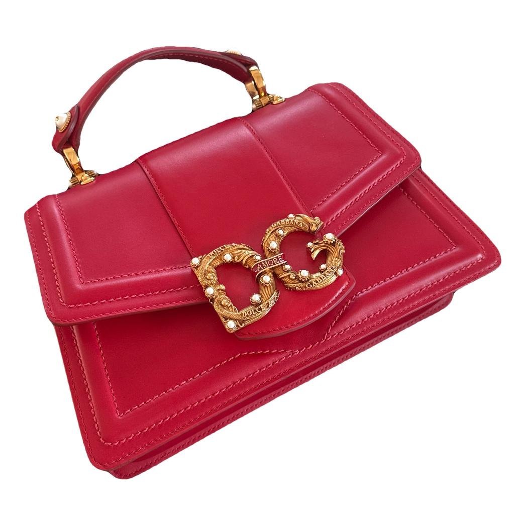 DG Amore leather crossbody bag