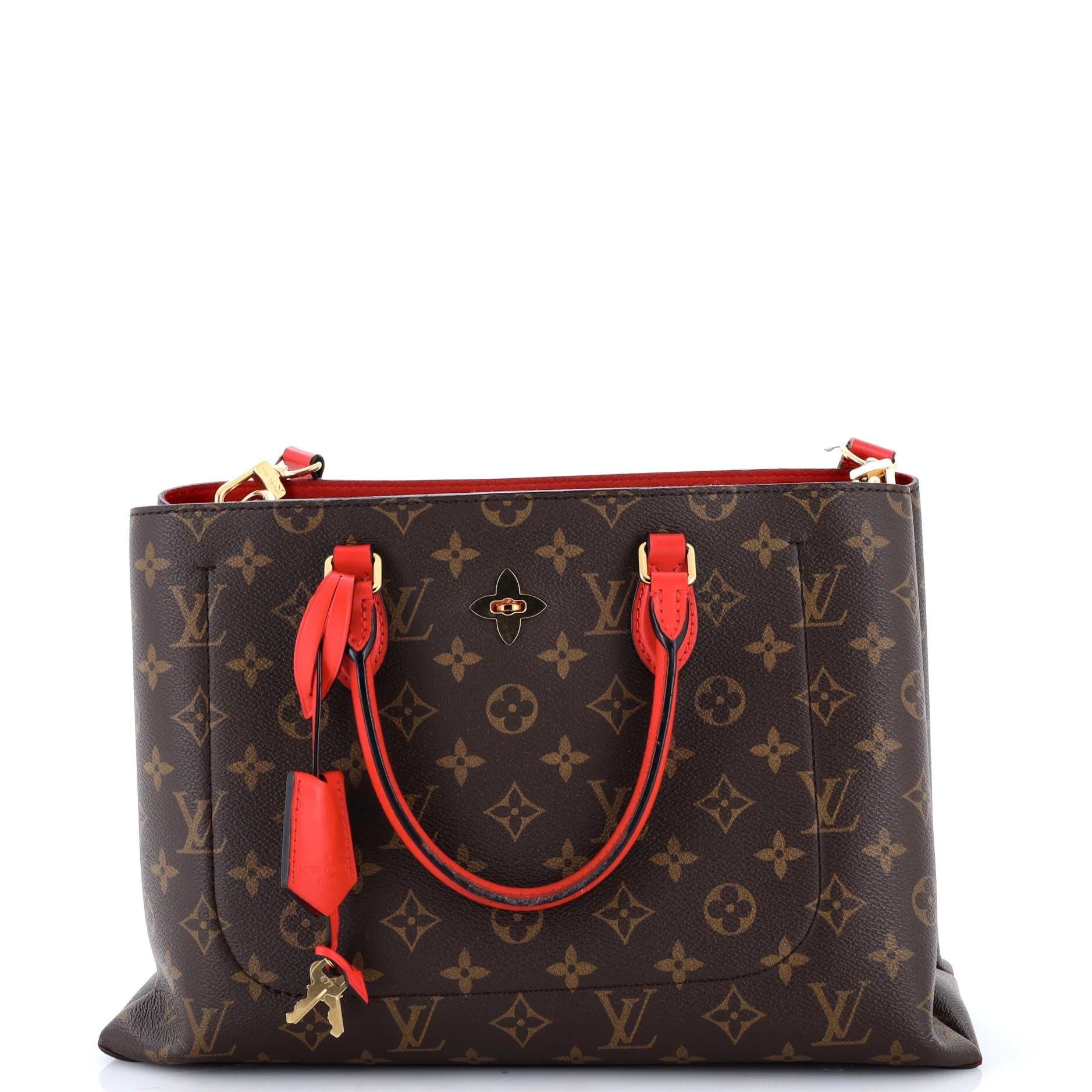 Leather tote