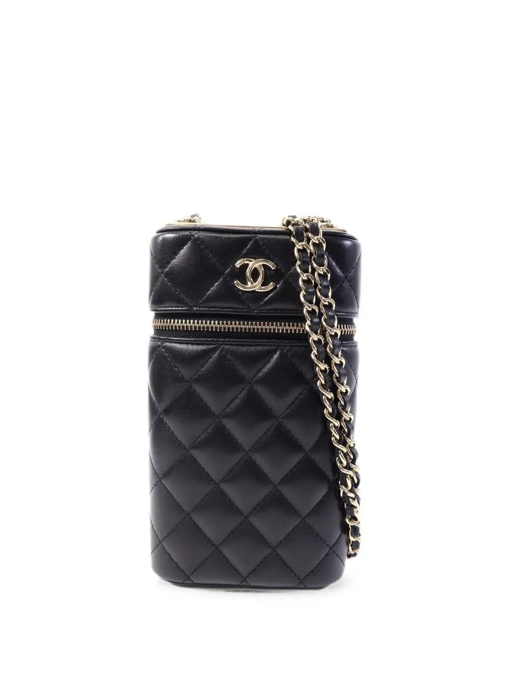 CC quilted shoulder bag