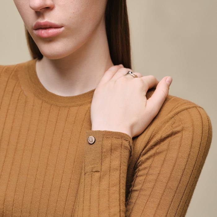Brun Mahogany Long-sleeve Sweater