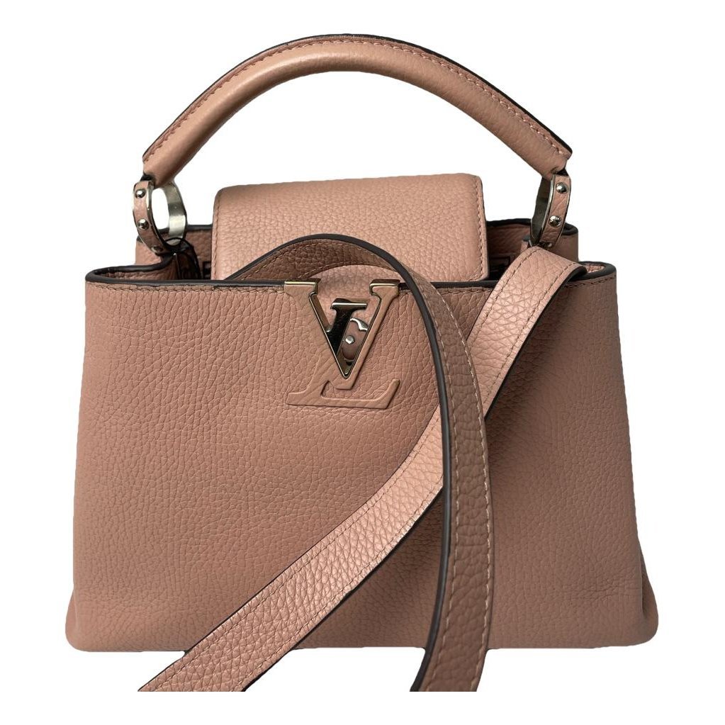 Capucines leather handbag
