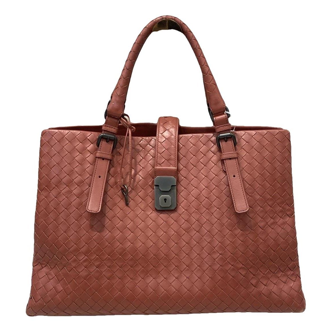 Roma leather handbag