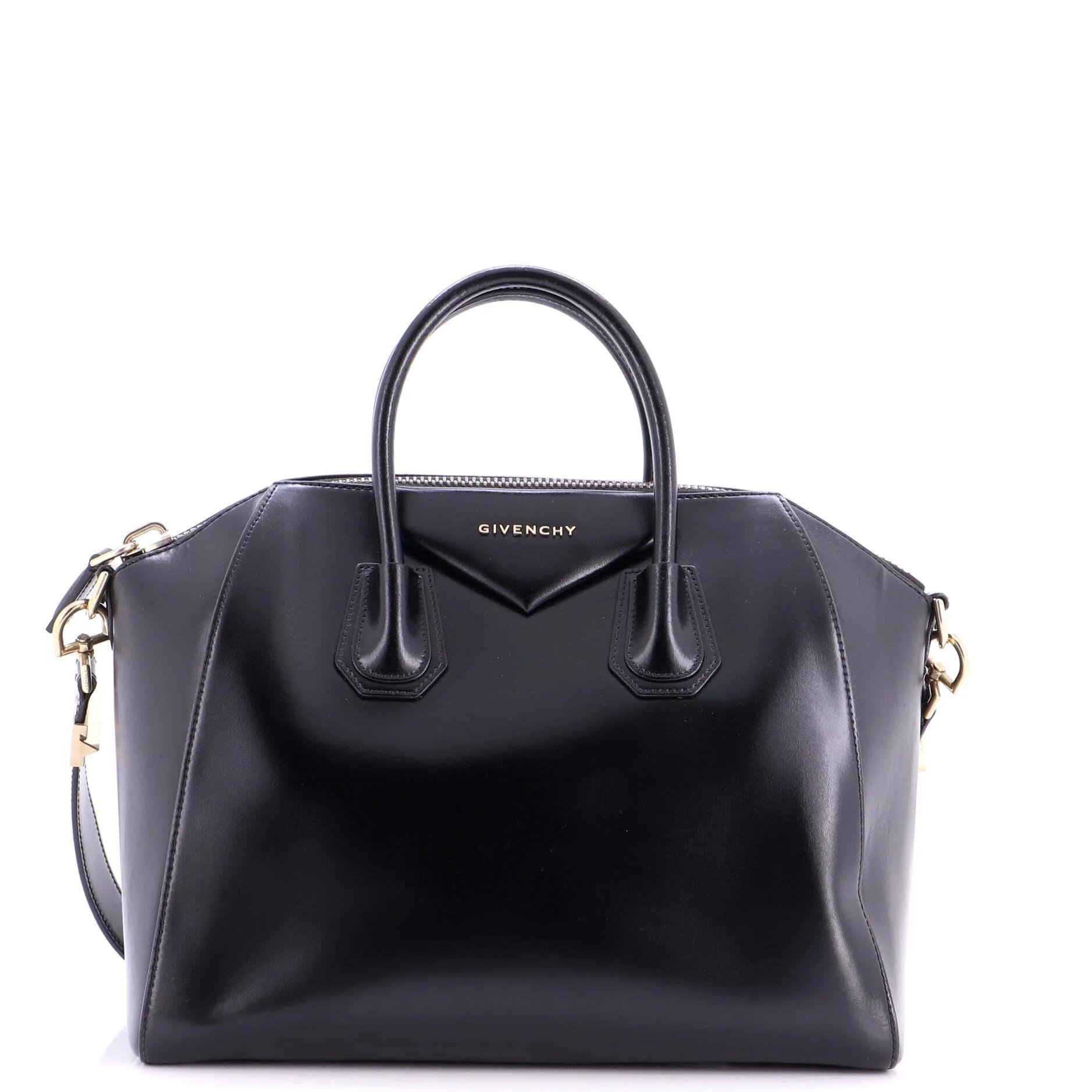 Leather satchel