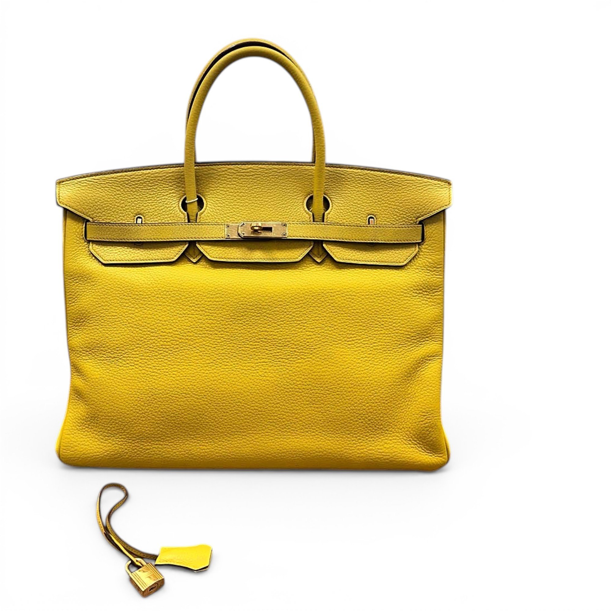 Birkin 40 leather handbag