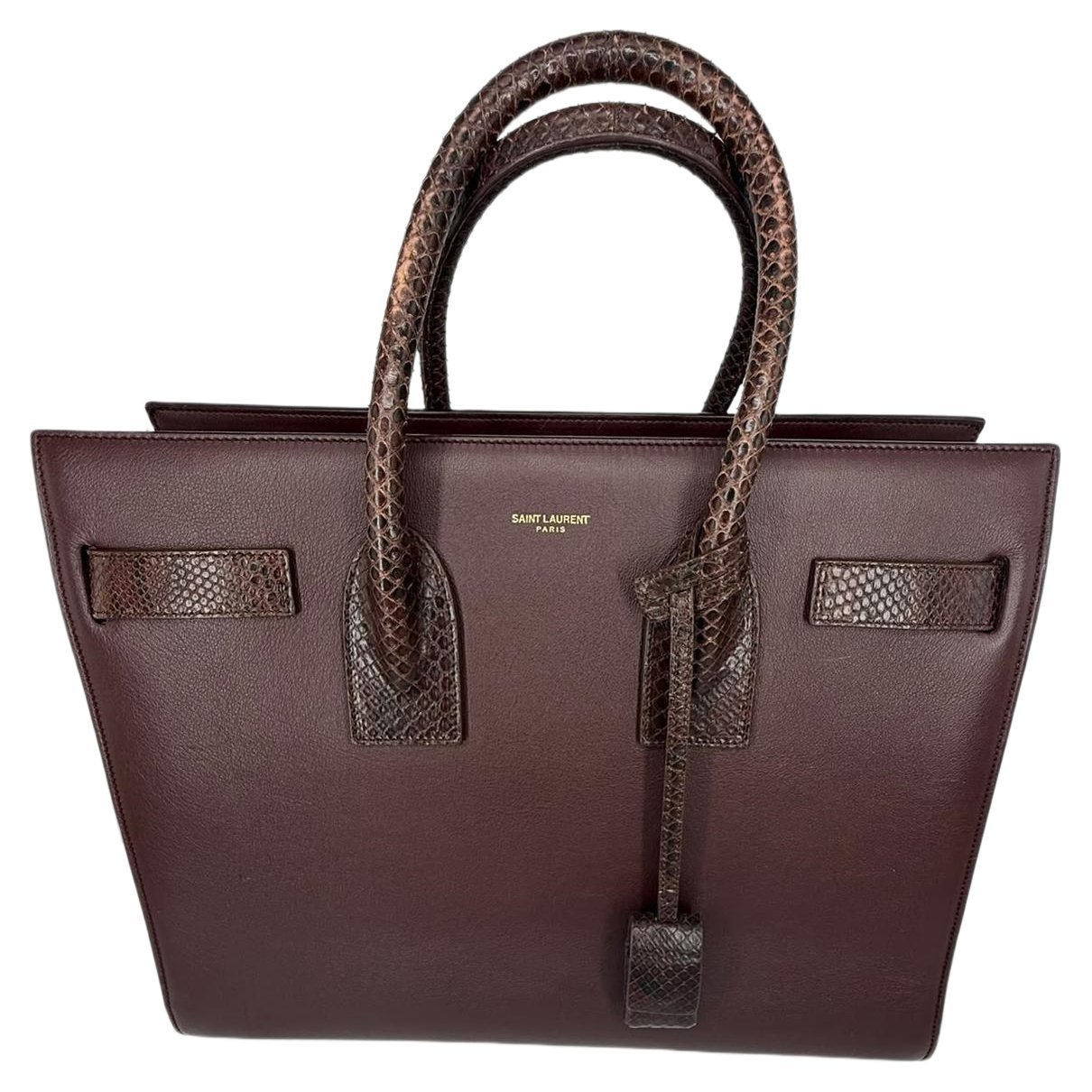 Sac de Jour leather tote