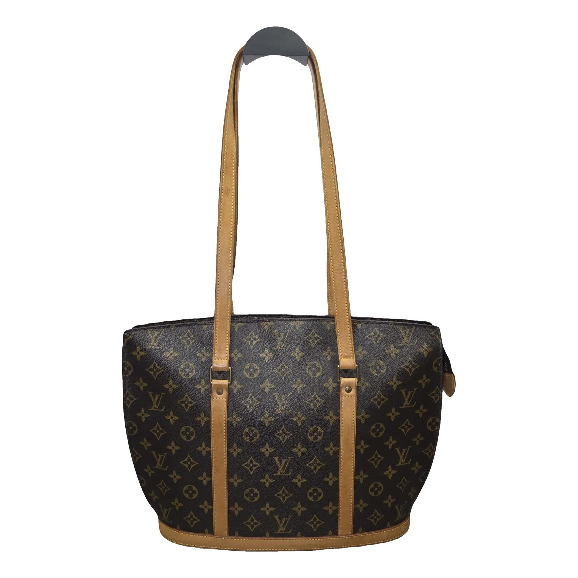 Babylone vintage leather tote