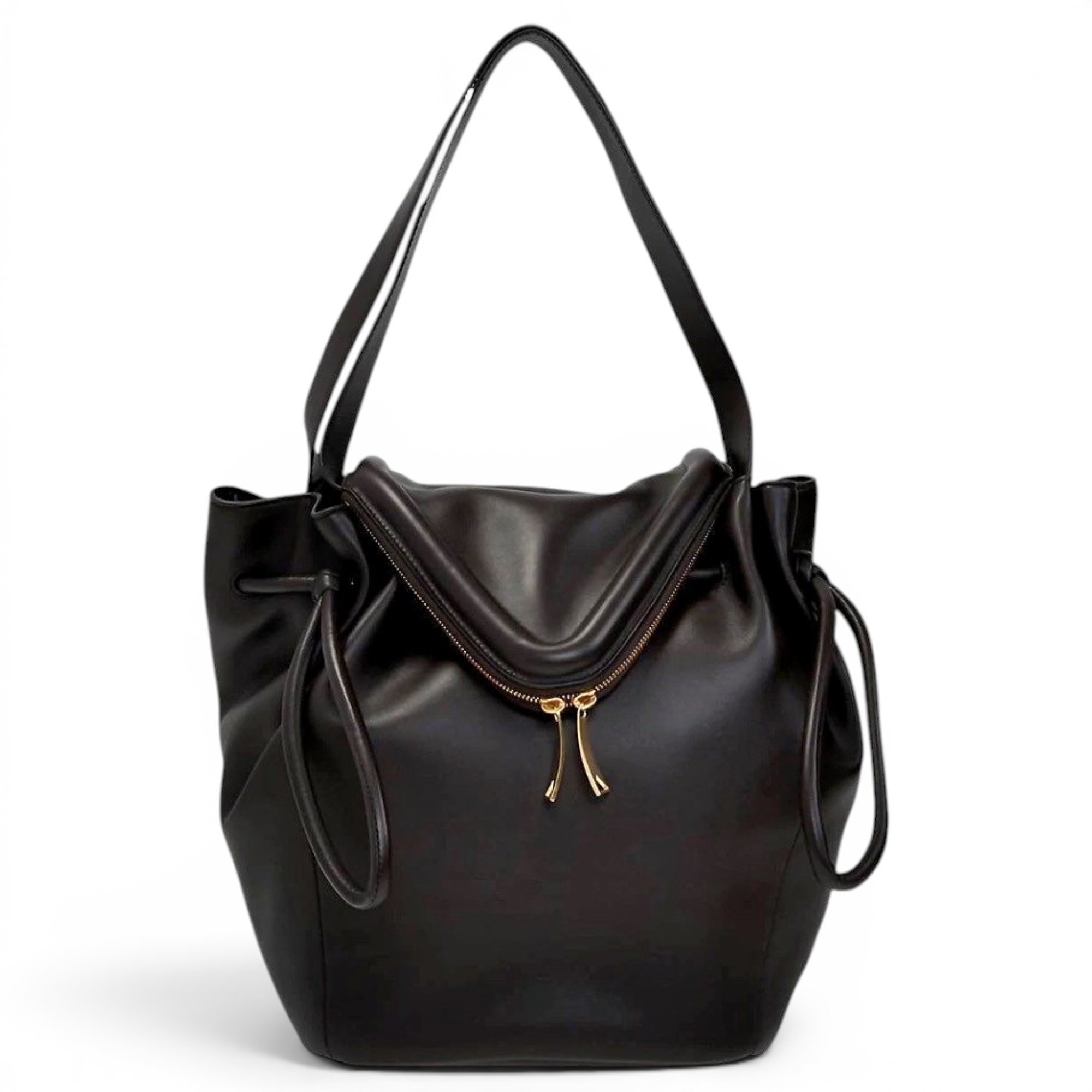 Leather handbag
