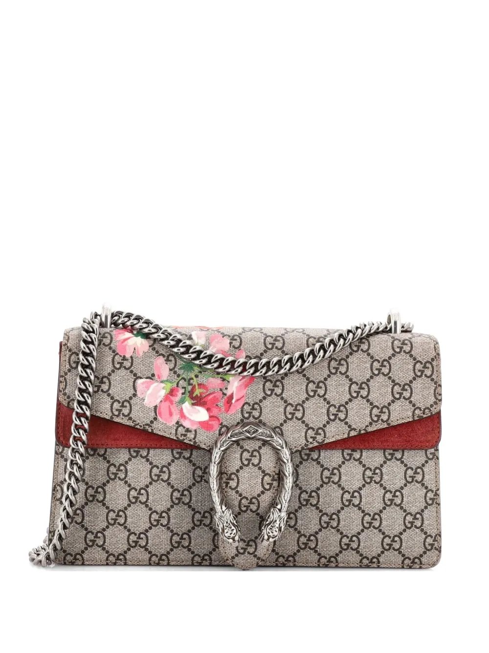 Dionysus Bag Blooms Print GG Coated Canvas Small shoulder bag