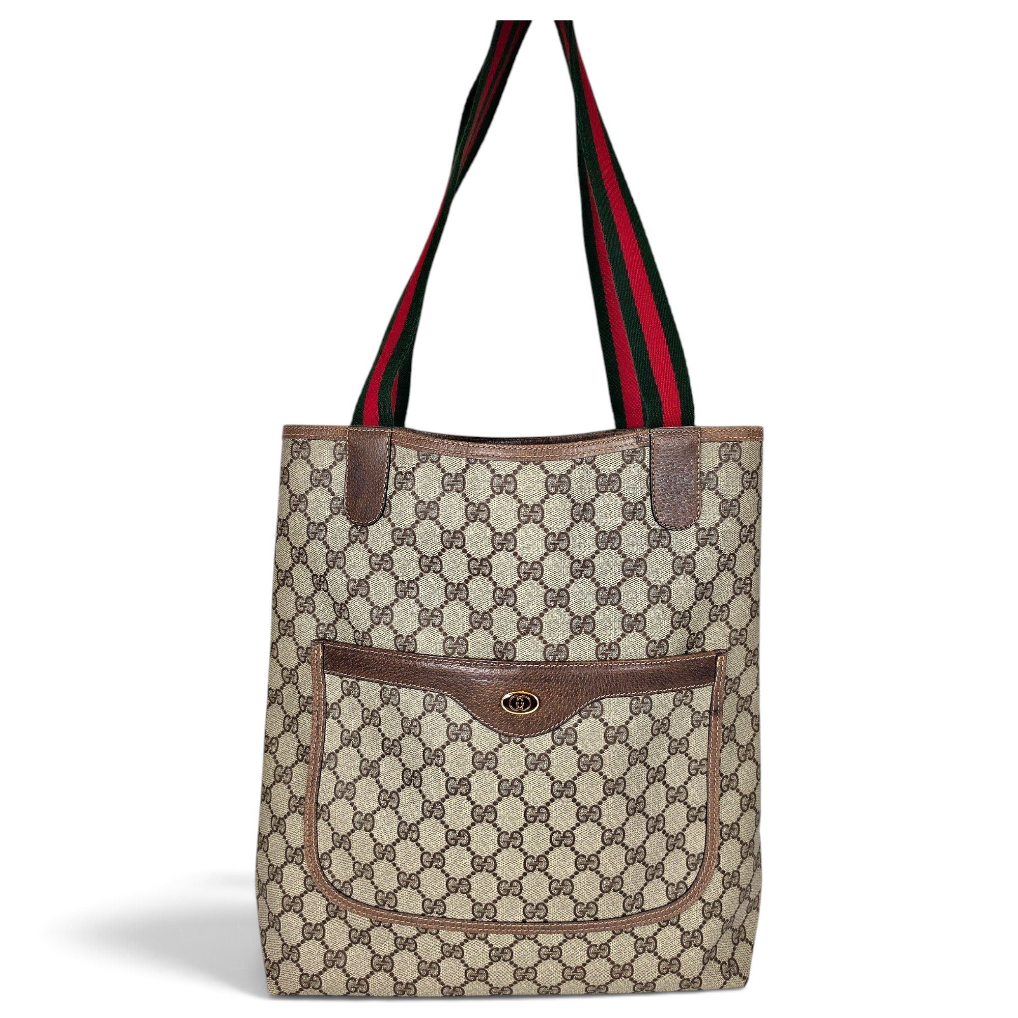 Ophidia leather tote