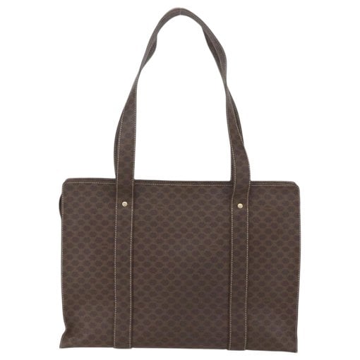 Leather tote