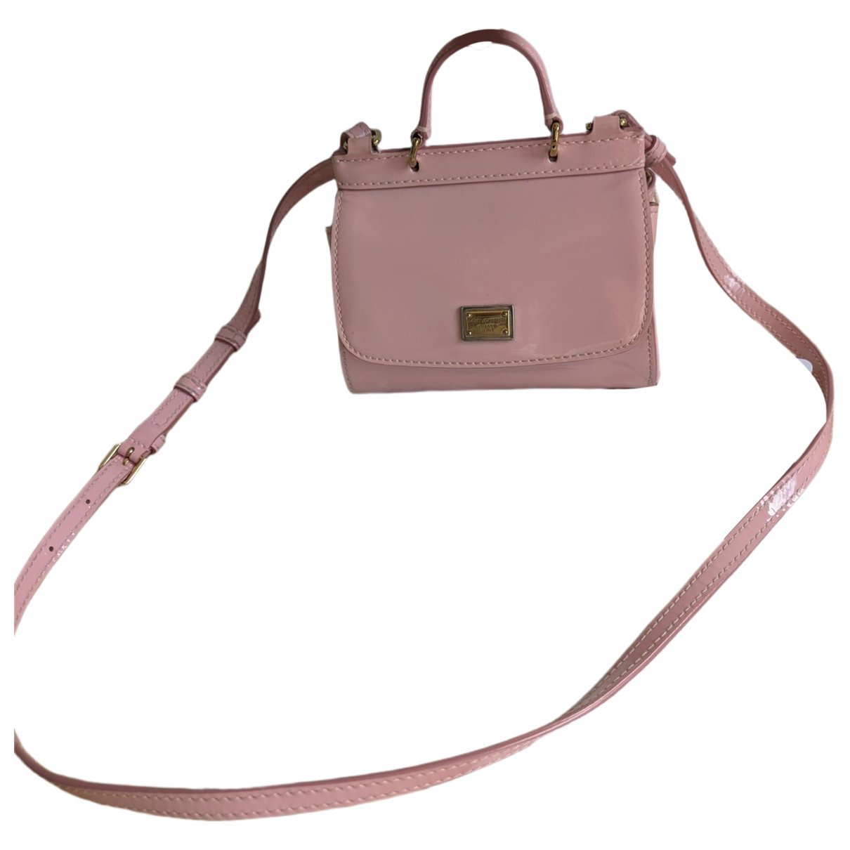 Sicily patent leather handbag