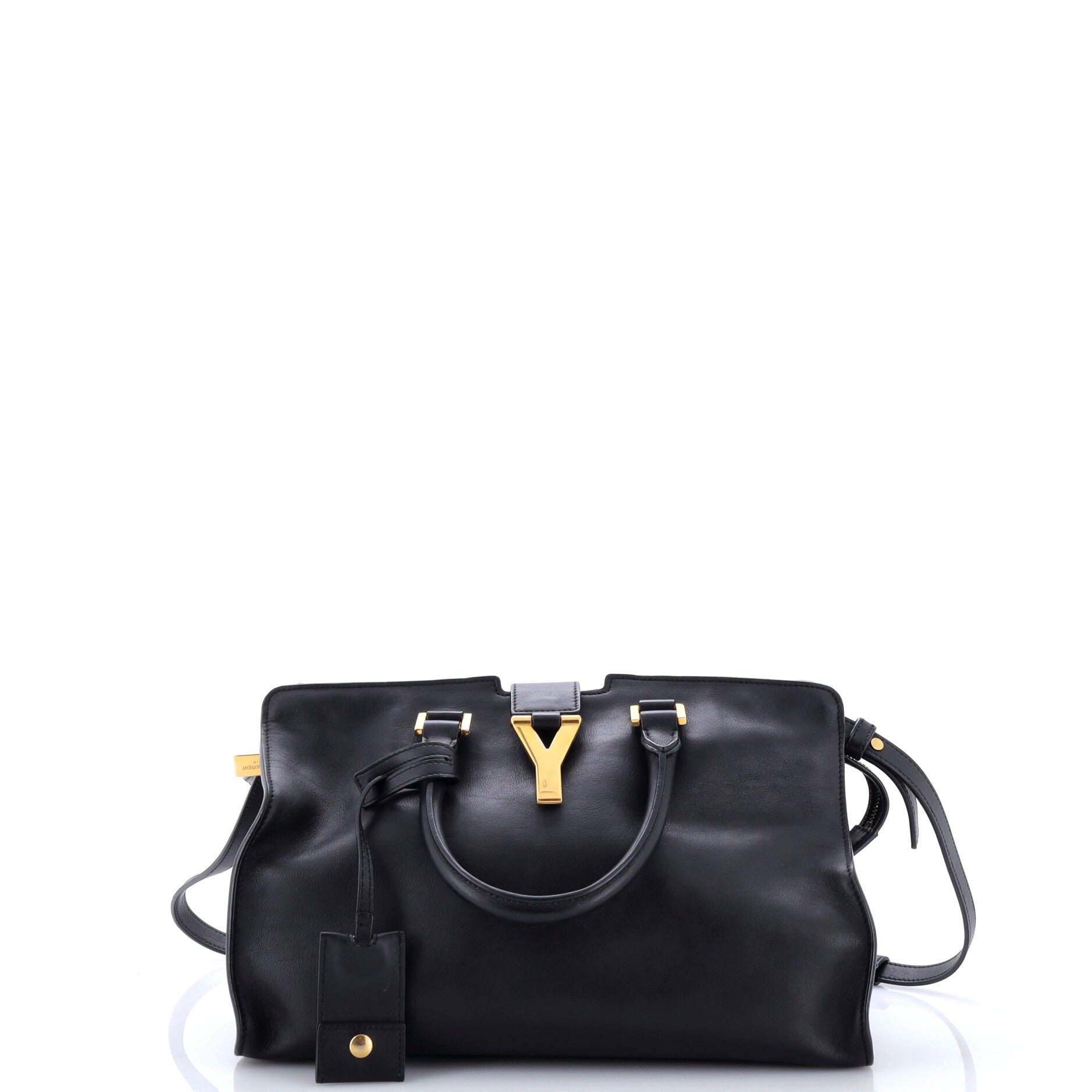 Classic Y Cabas Leather Small
