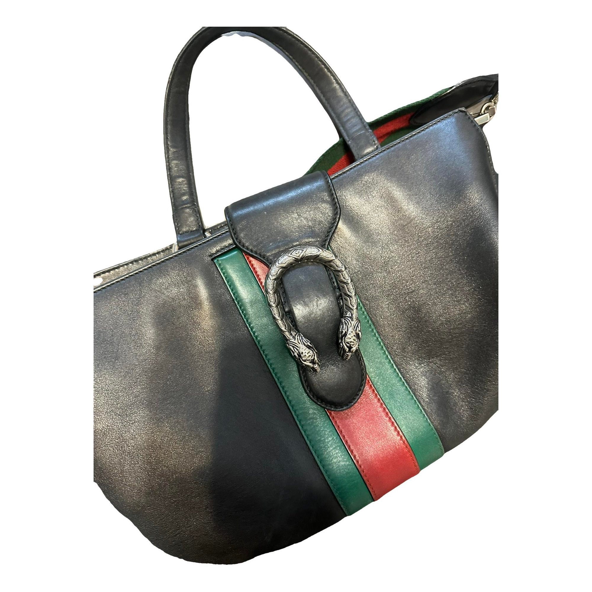 Dionysus Shopping leather handbag