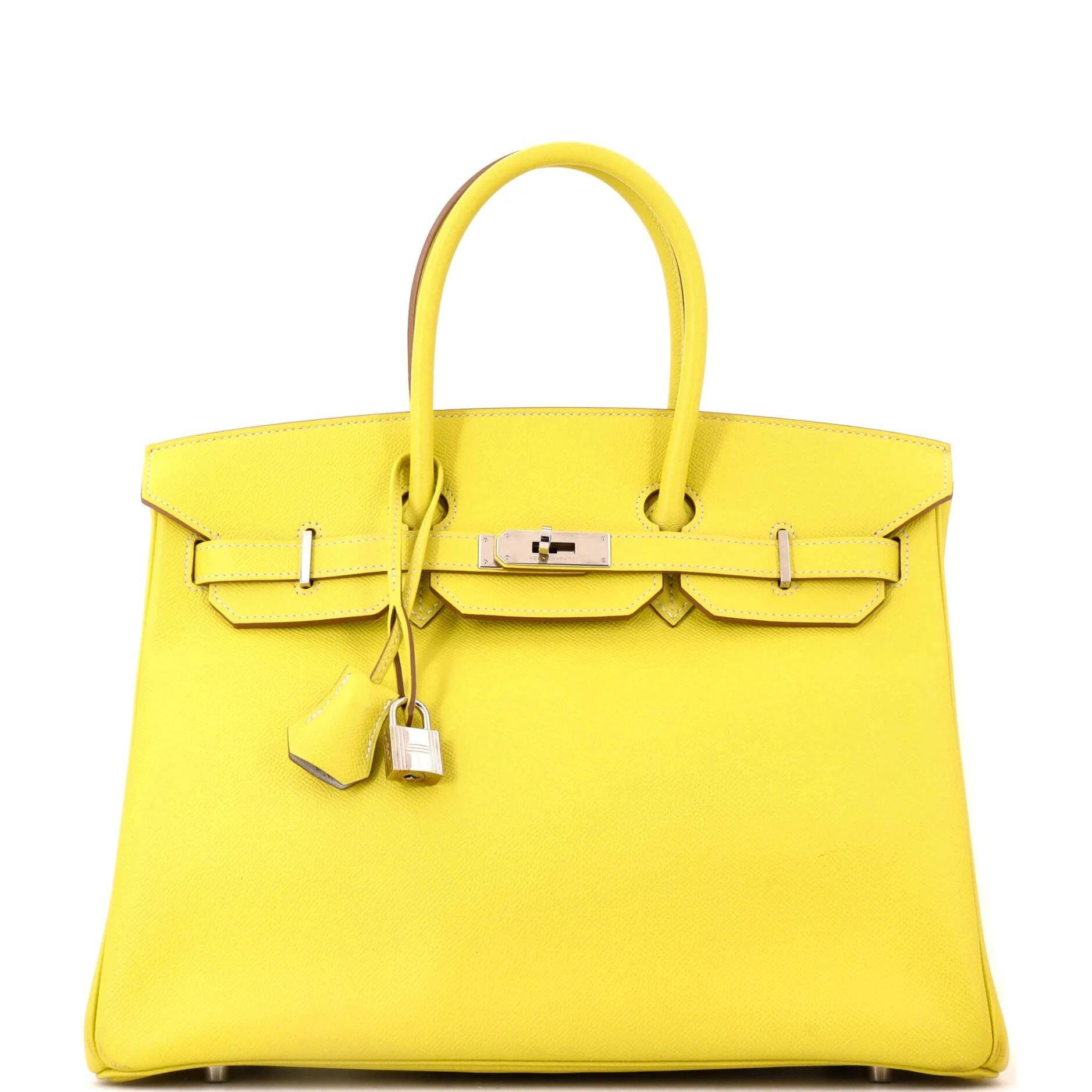 Leather tote