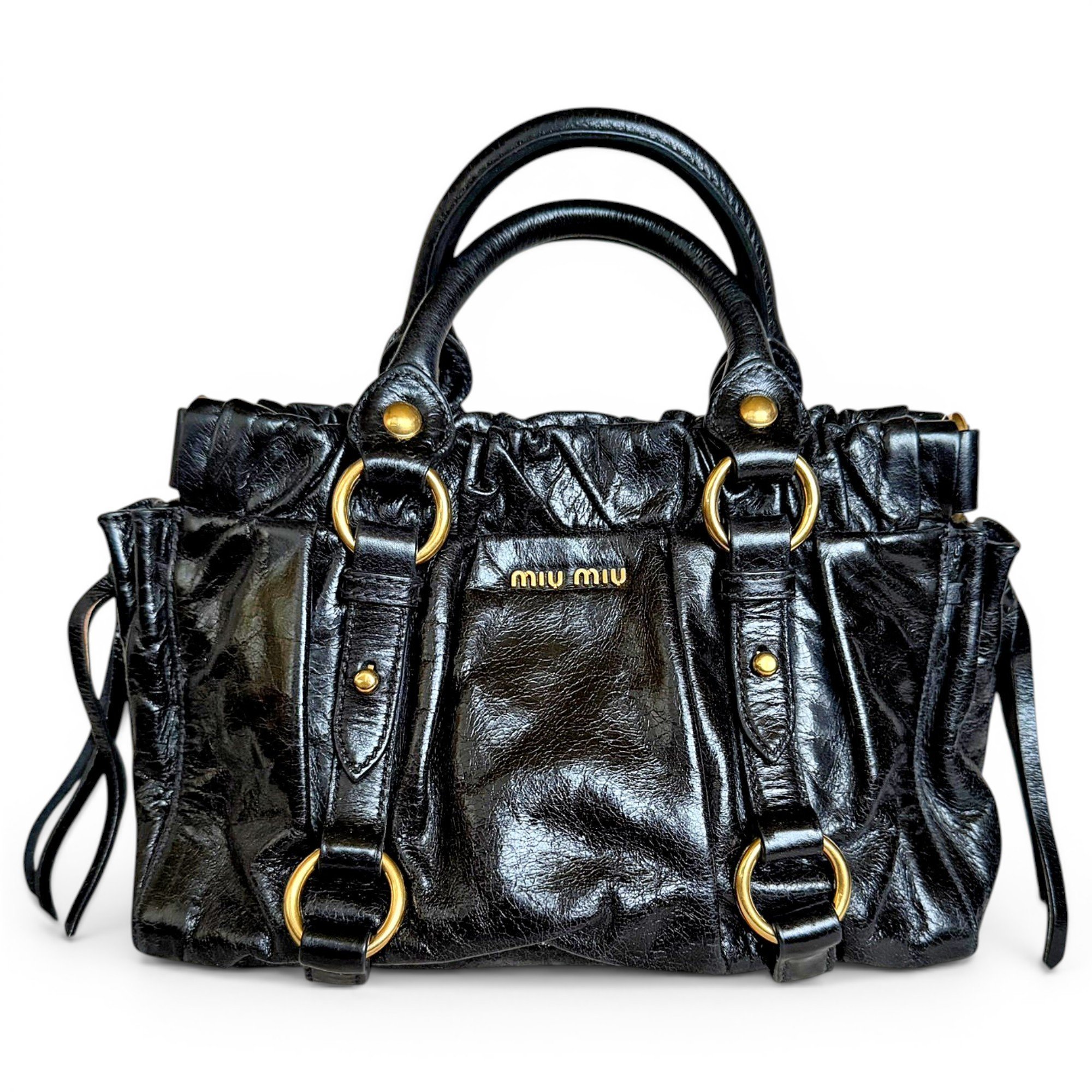 Vitello leather handbag