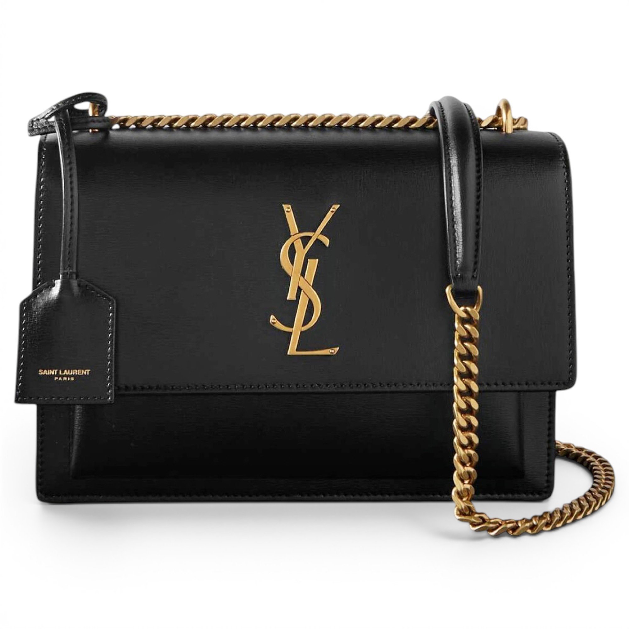 Sunset leather handbag