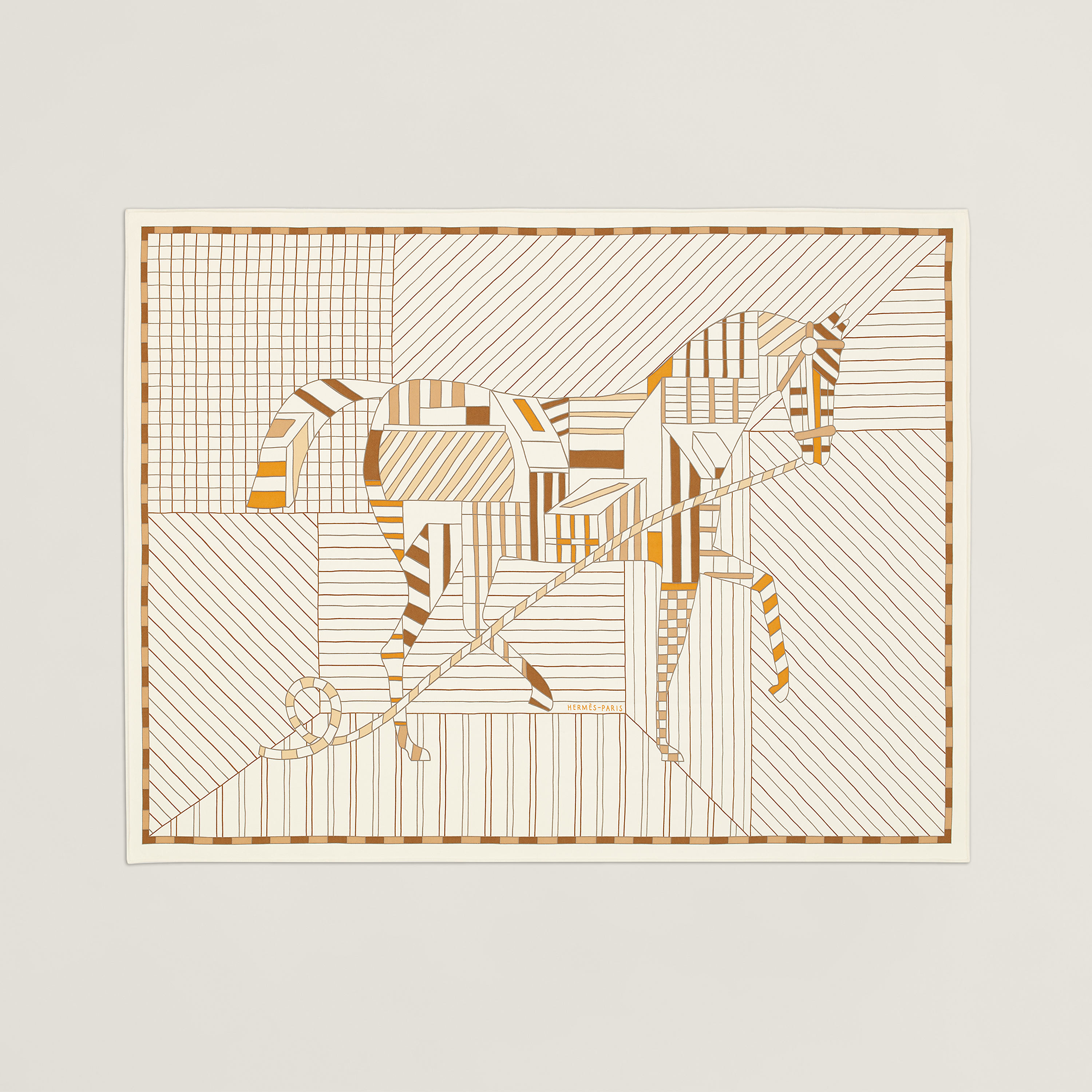 Cheval au Faubourg blanket