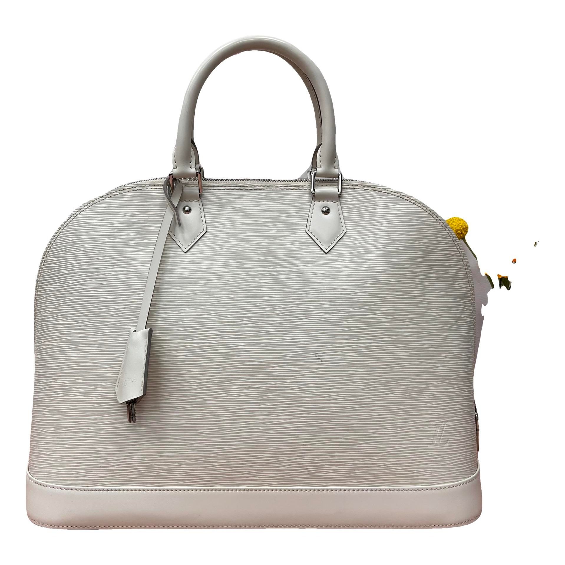 Alma leather handbag