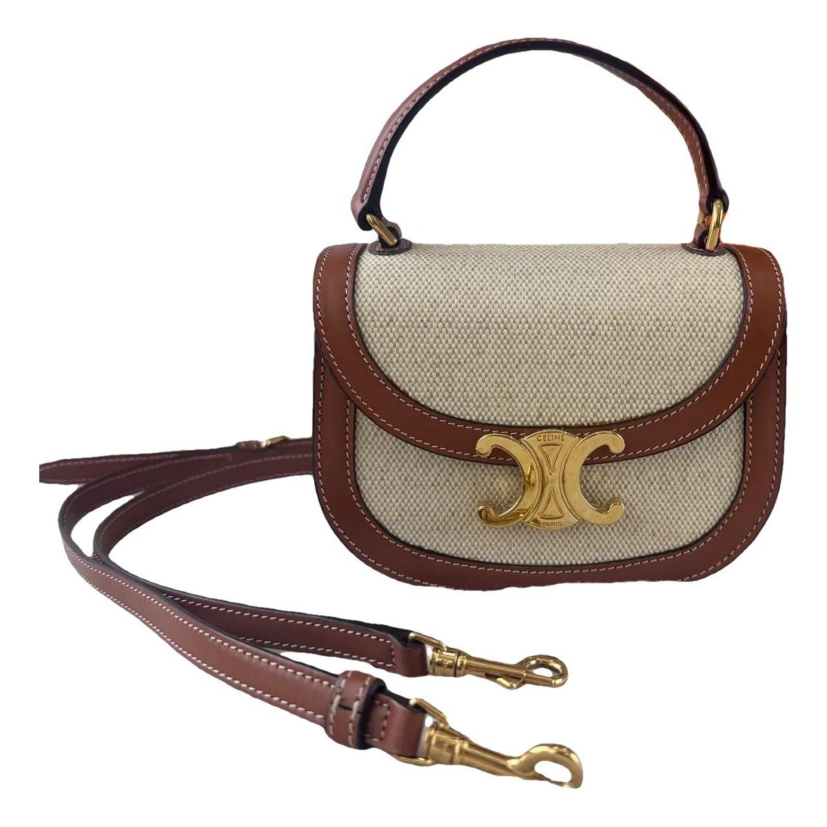 Clea leather handbag