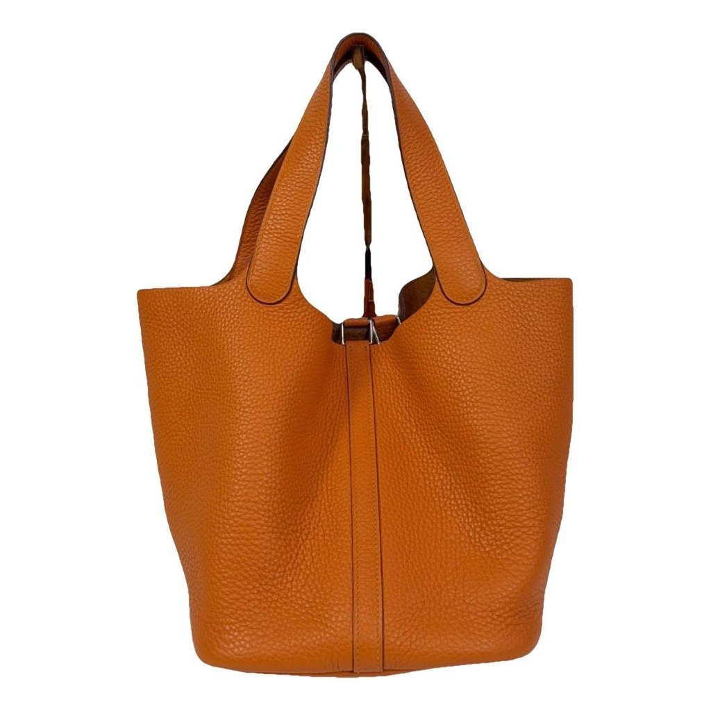 Picotin leather handbag