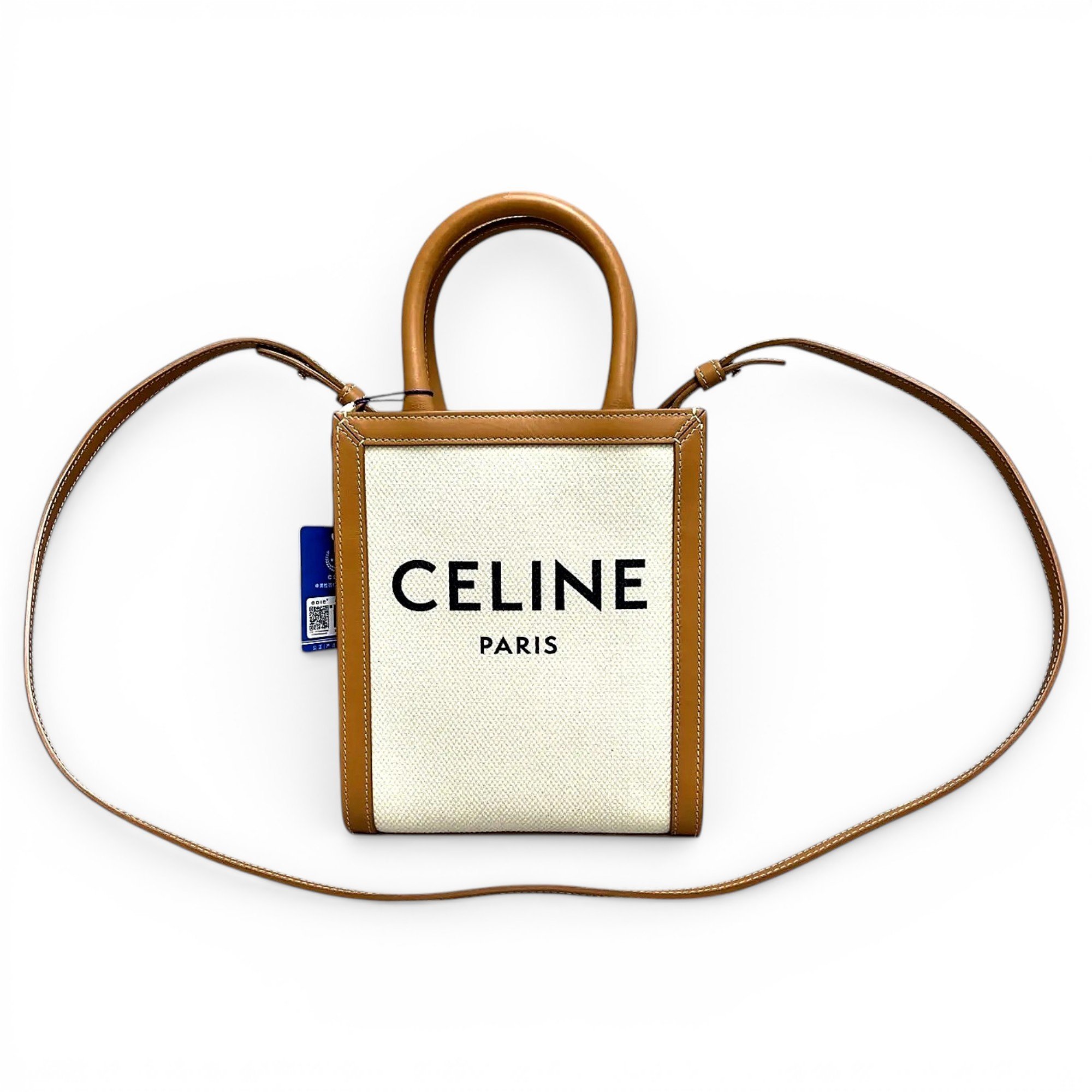 Cabas Vertical cloth crossbody bag