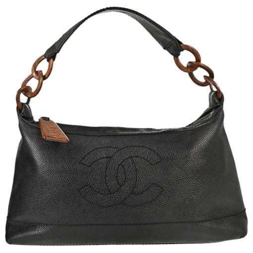 Deauville Chain leather tote