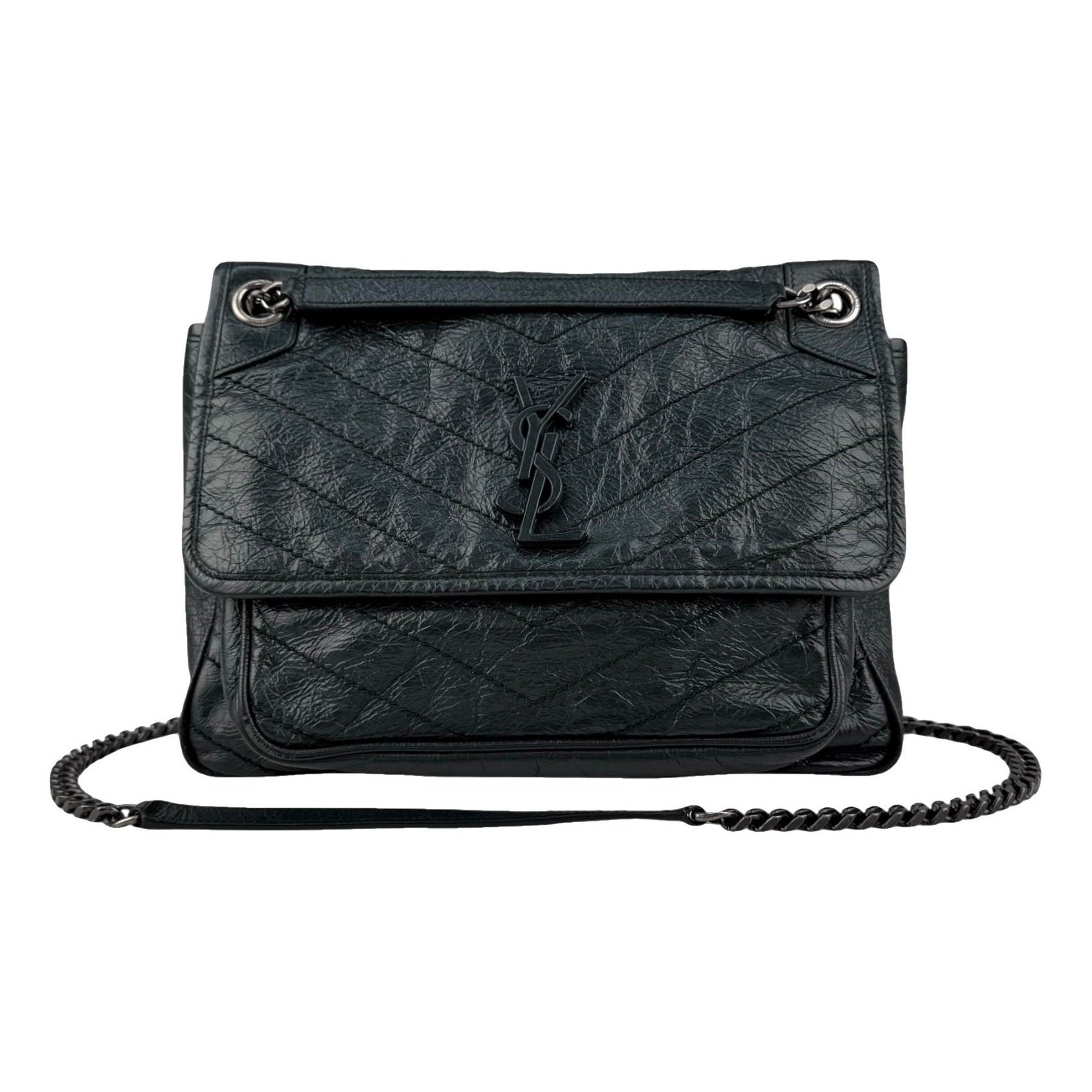 Niki leather crossbody bag