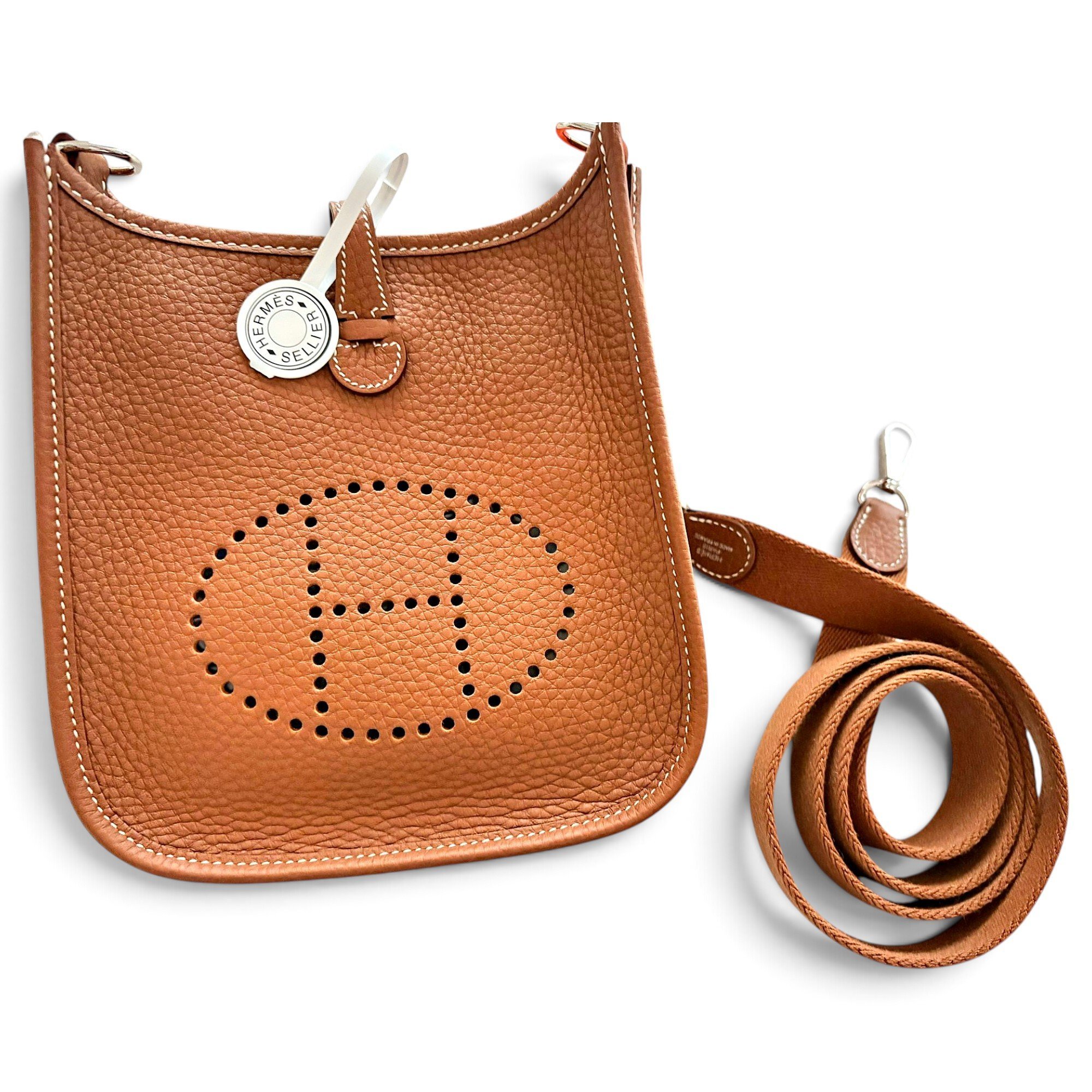 Evelyne leather crossbody bag