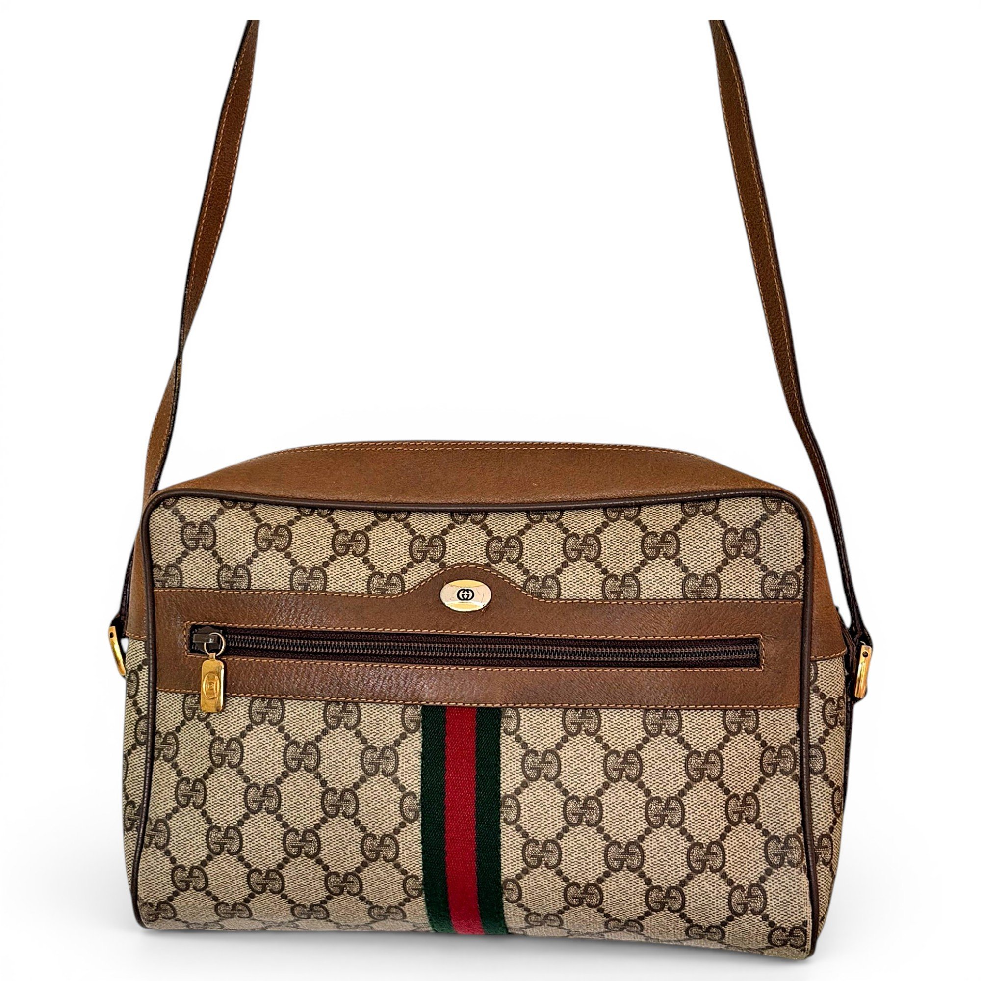 Ophidia cloth crossbody bag