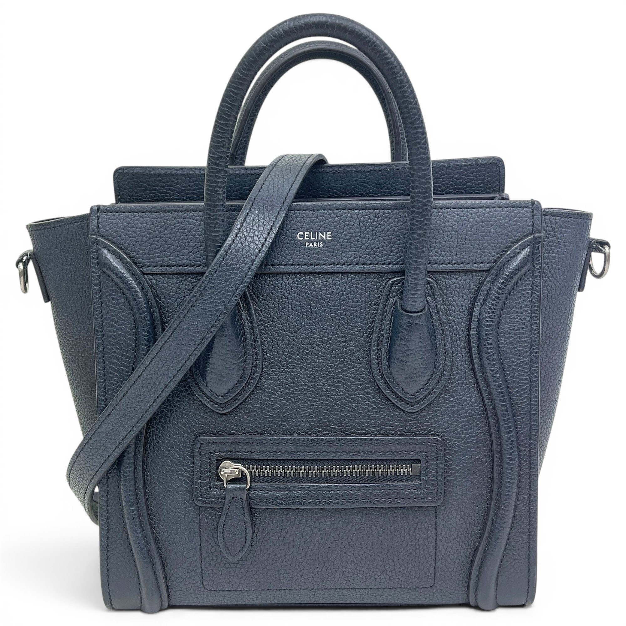 Luggage leather handbag