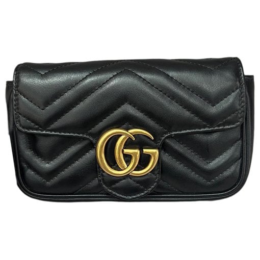 GG Marmont Flap leather handbag