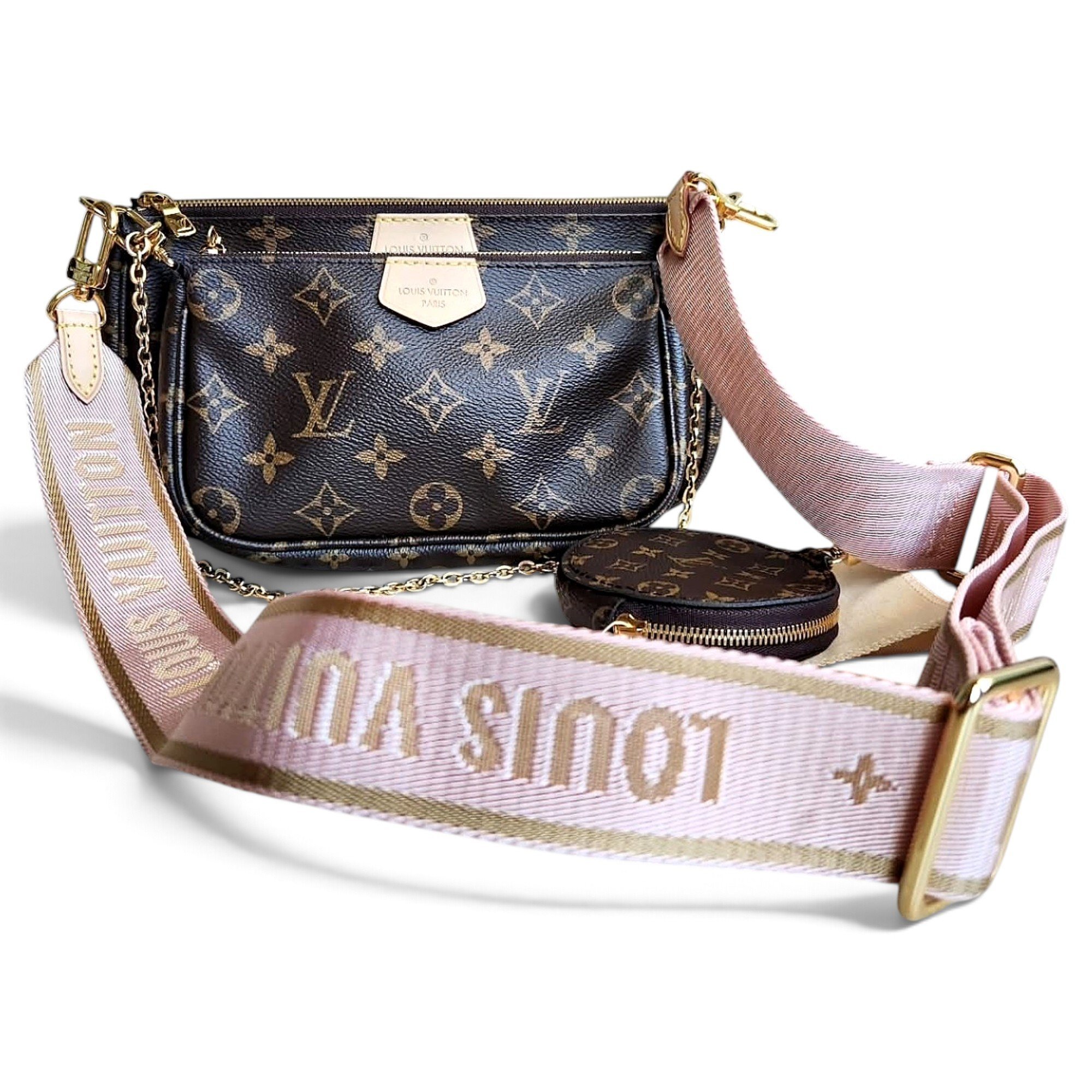 Multi Pochette Accessoires leather crossbody bag