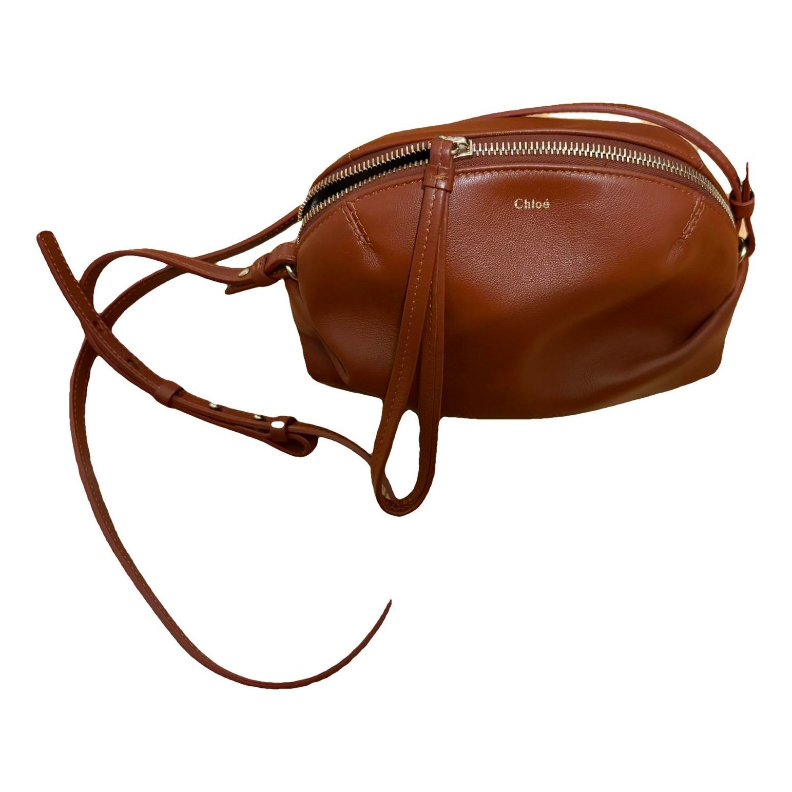 Leather crossbody bag