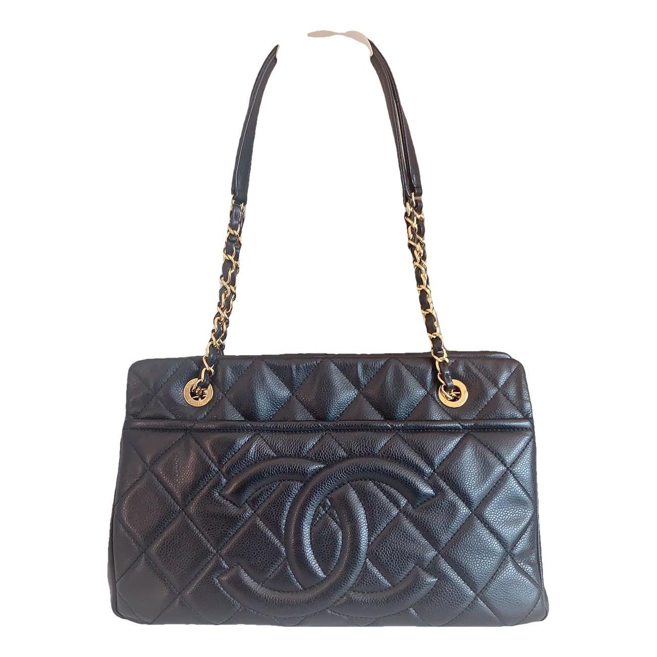 Classic CC Shopping leather tote
