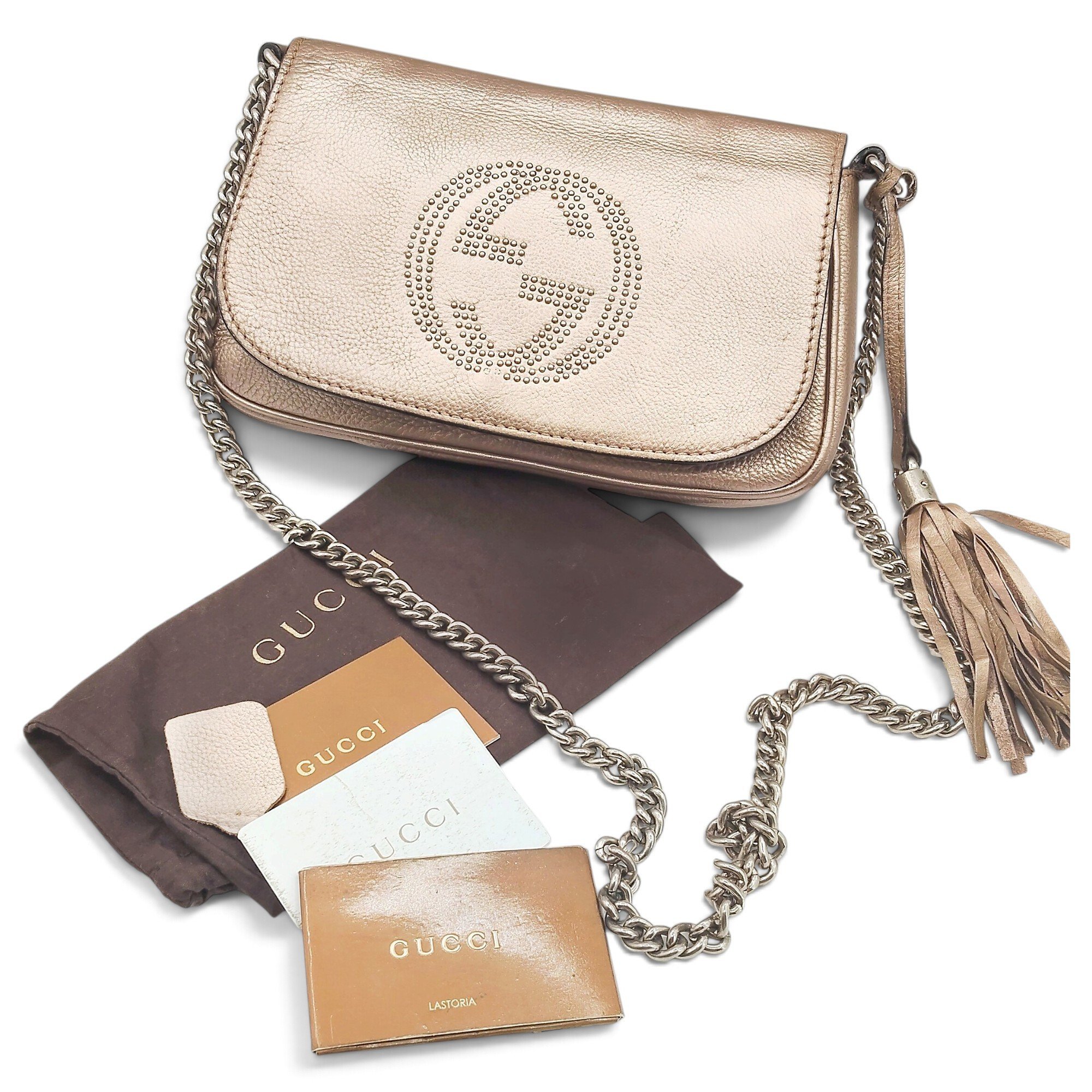 Soho Long Flap leather crossbody bag
