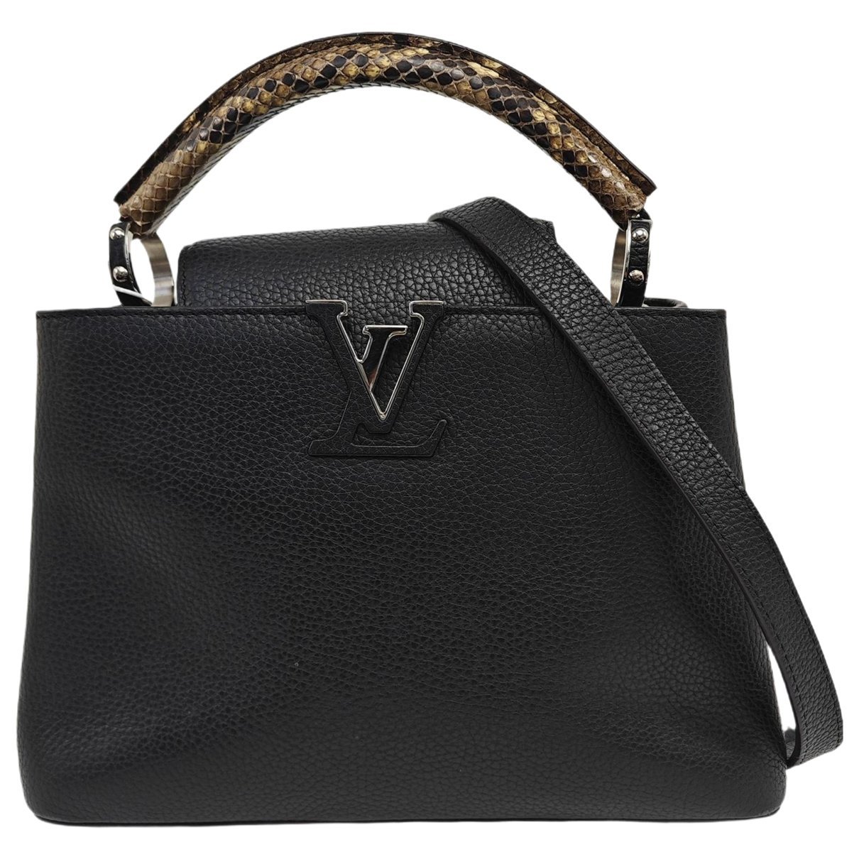 Capucines leather handbag