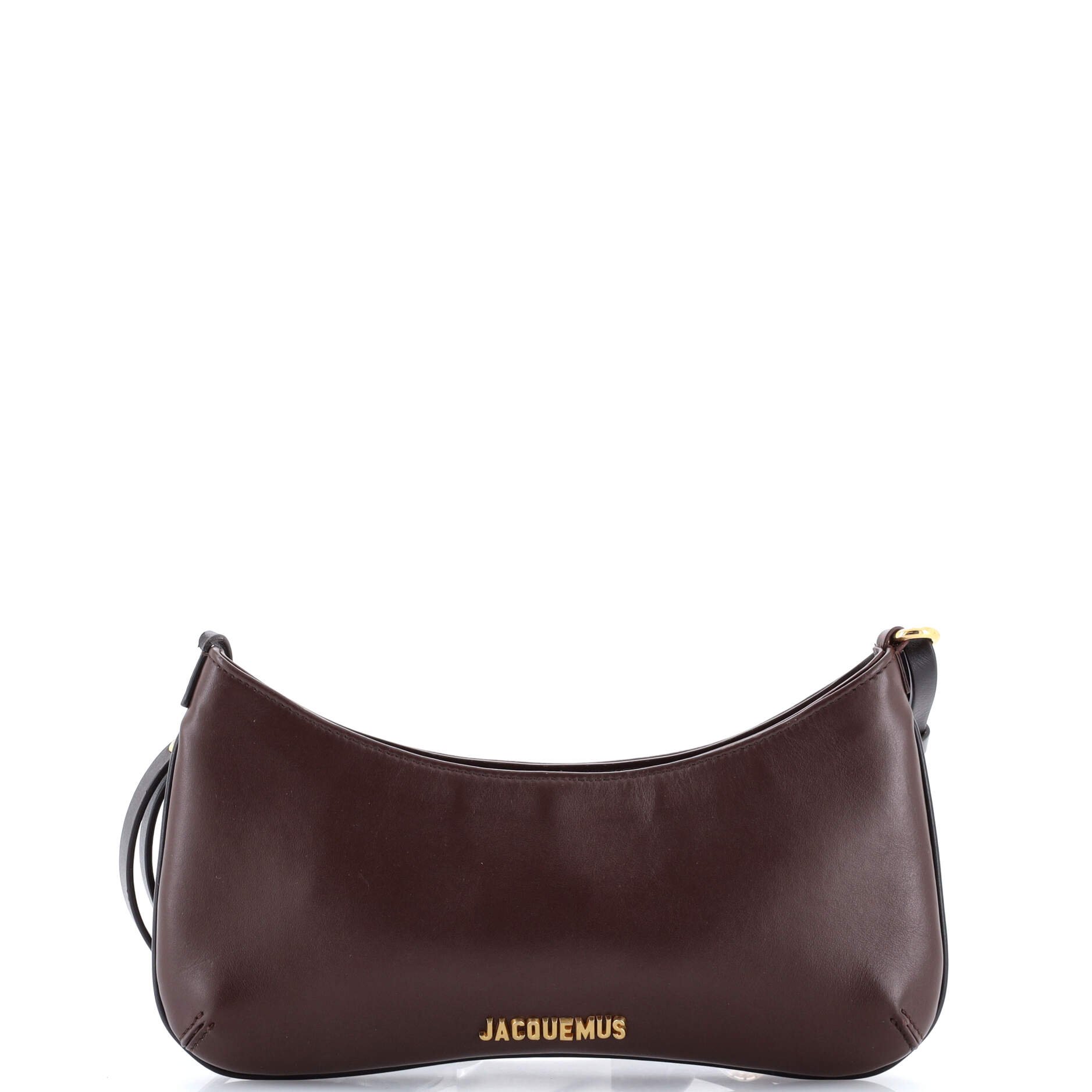 Jacquemus Le Bisou Perle Shoulder Bag Leather