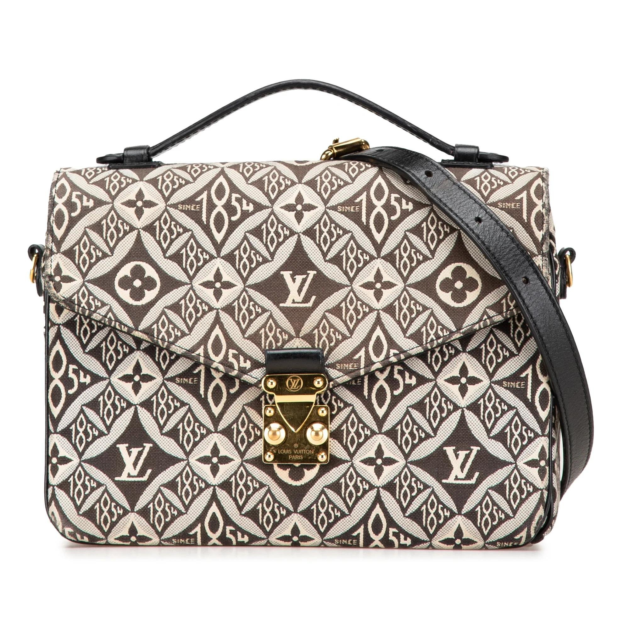 Louis Vuitton Metis leather satchel