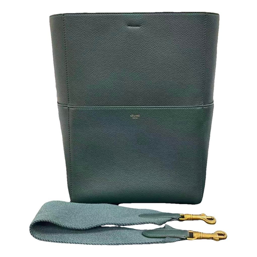 Seau Sangle leather tote