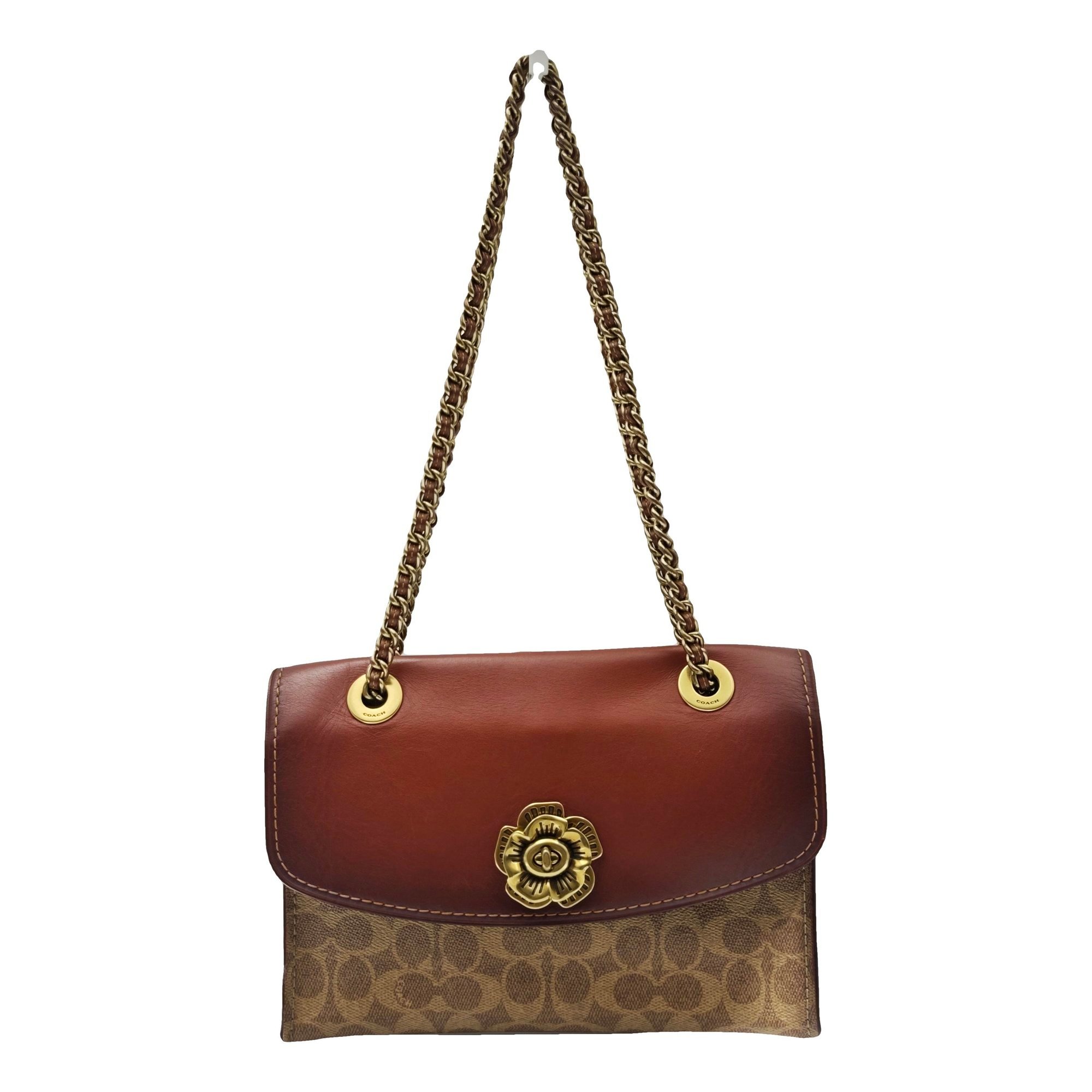 Parker leather handbag