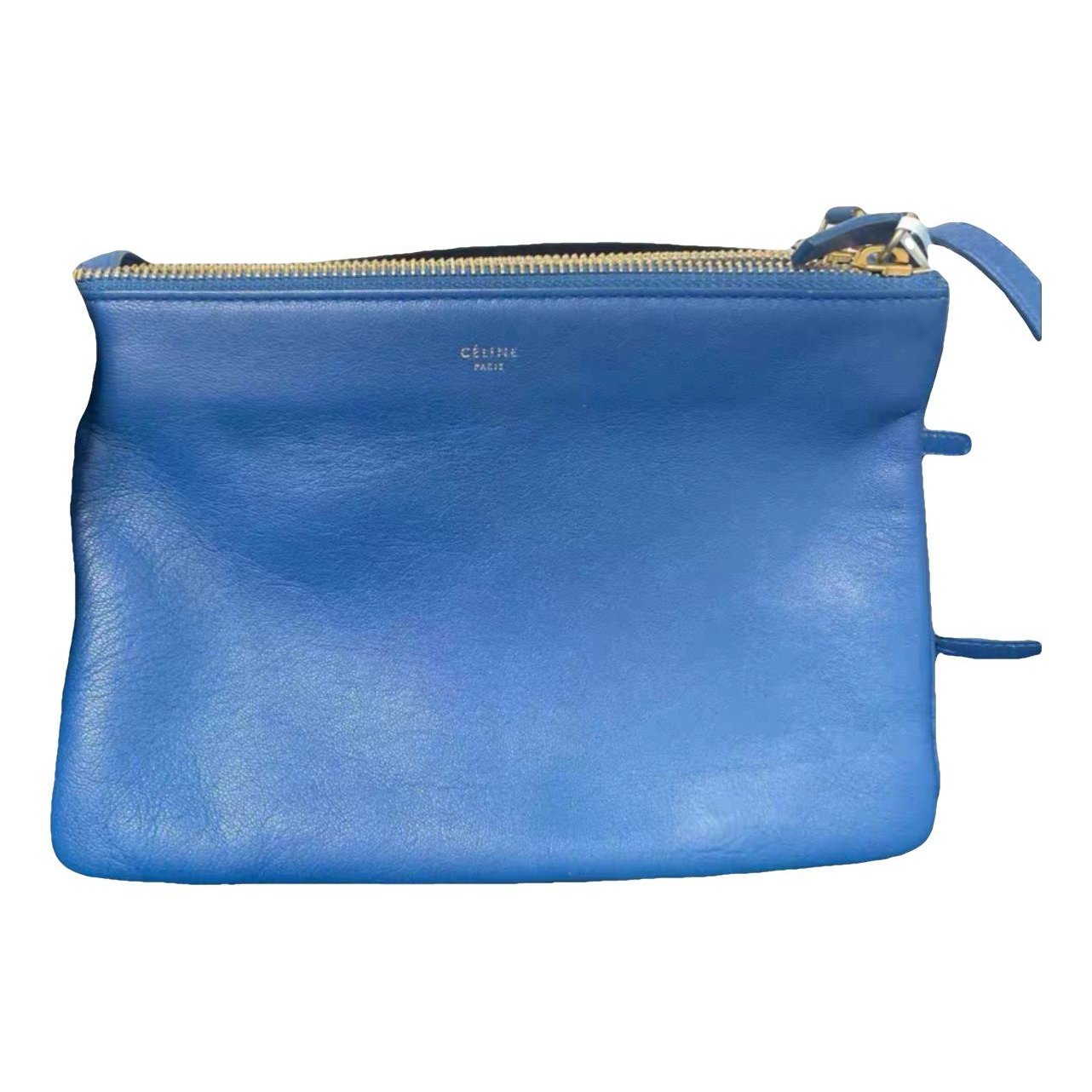 Trio leather crossbody bag