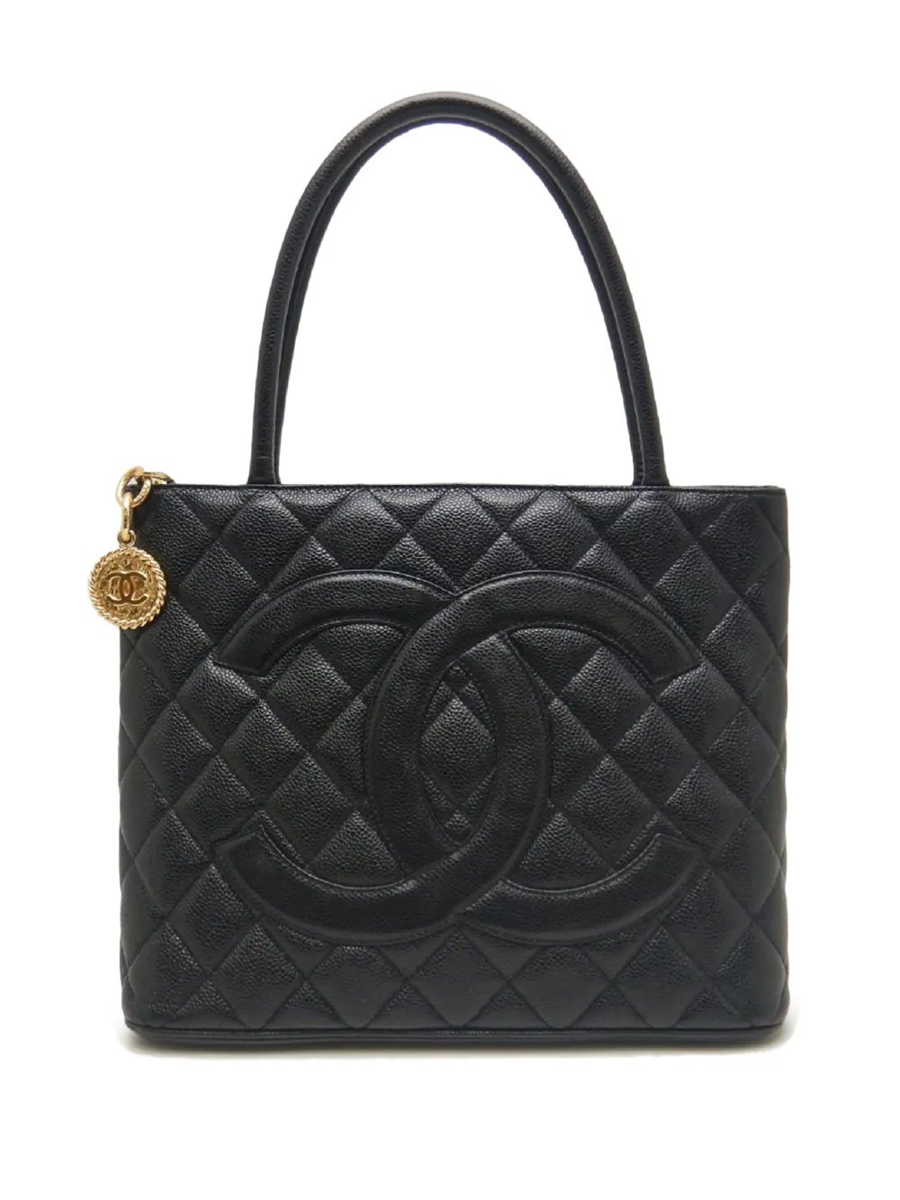 2000-2002 Caviar Medallion tote bag